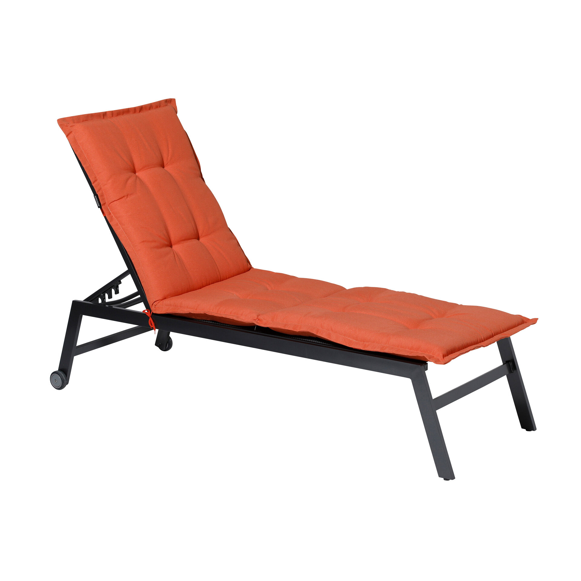 Ligbedkussen ca.200x65cm Panama flame orange