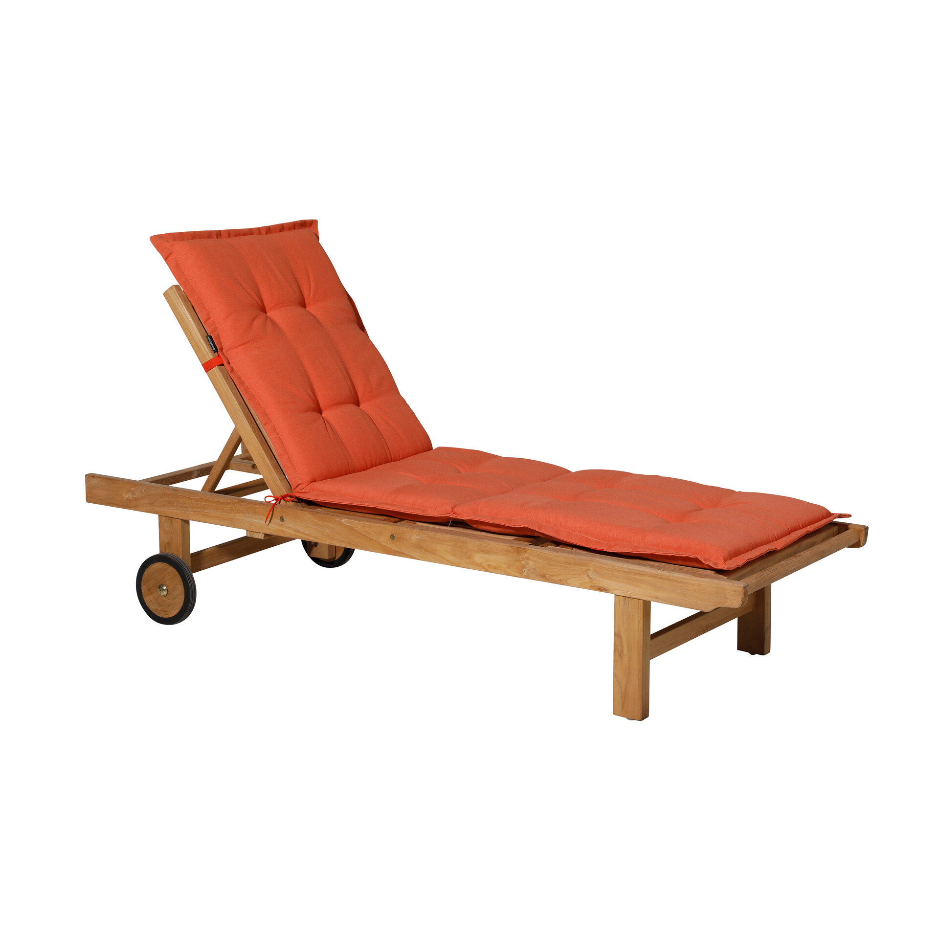 Ligbedkussen ca.200x65cm Panama flame orange