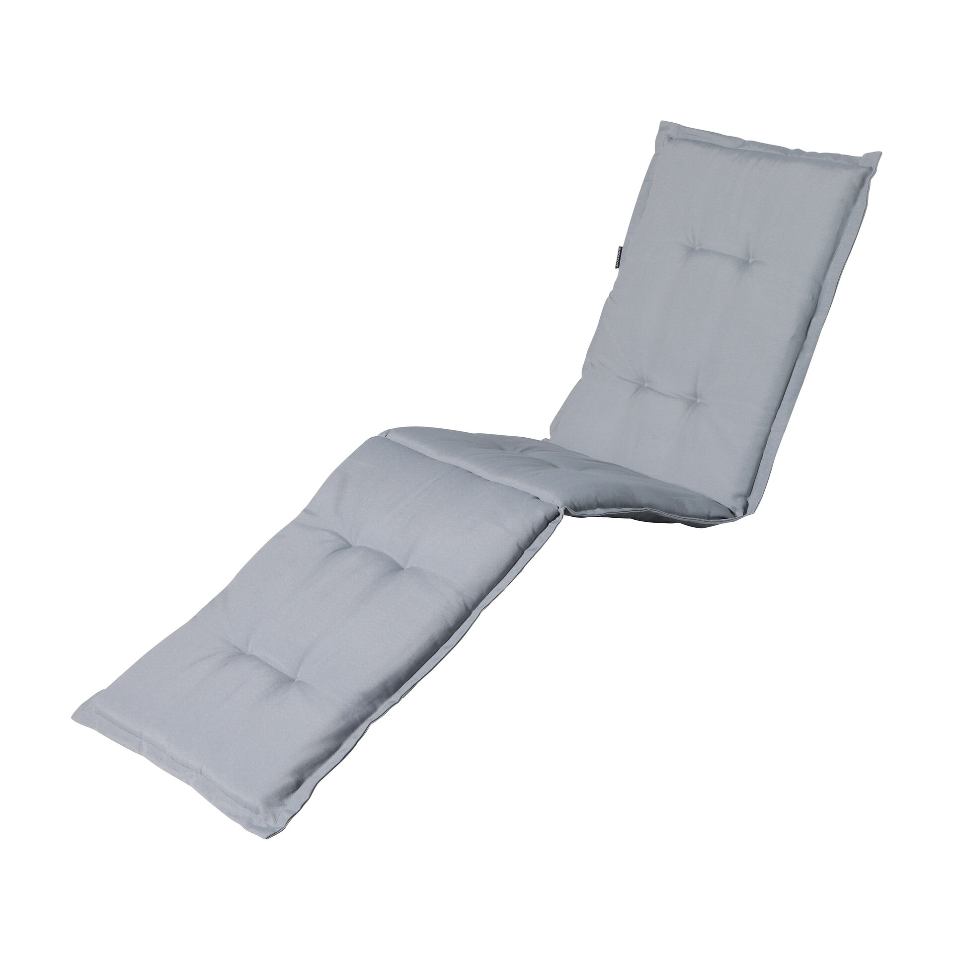 Ligbedkussen ca.200x65cm Panama light grey