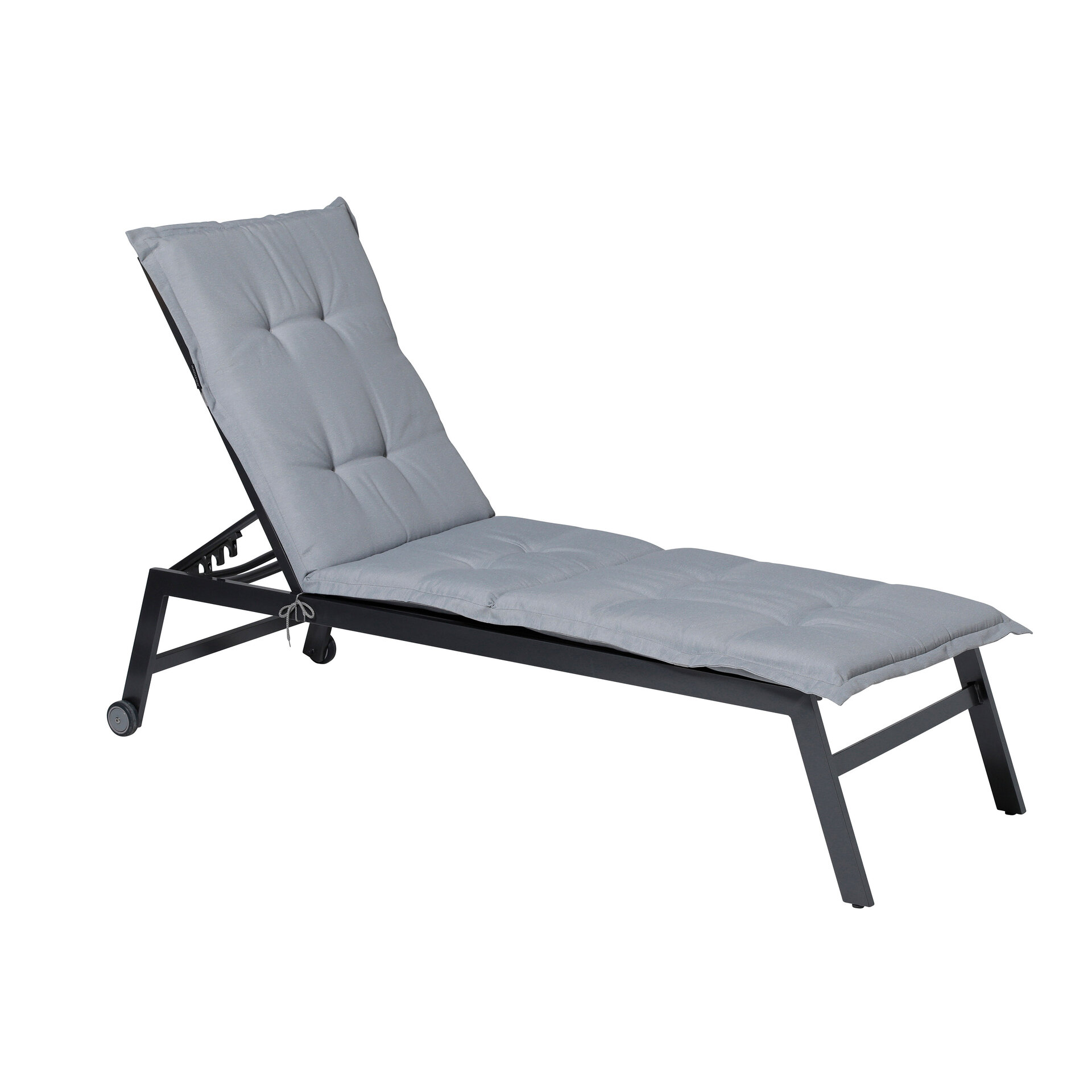 Ligbedkussen ca.200x65cm Panama light grey