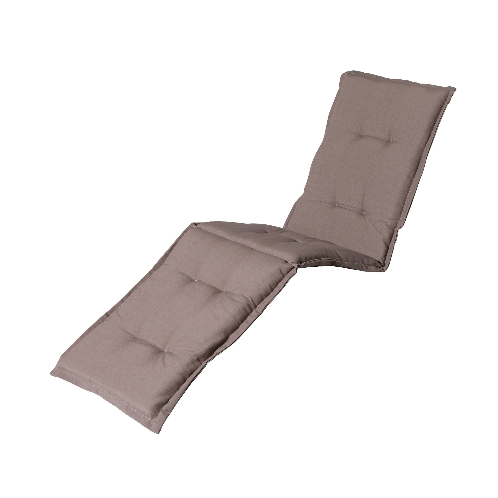 Ligbedkussen ca.200x65cm Panama taupe