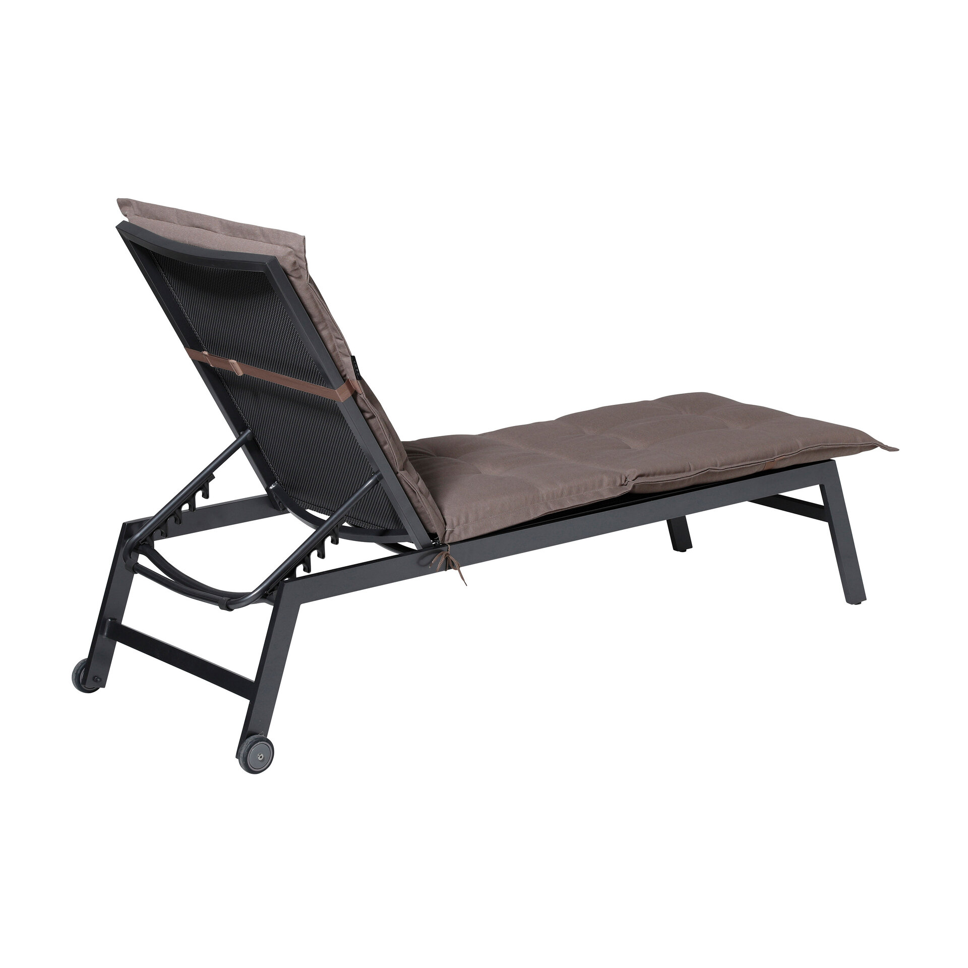 Ligbedkussen ca.200x65cm Panama taupe