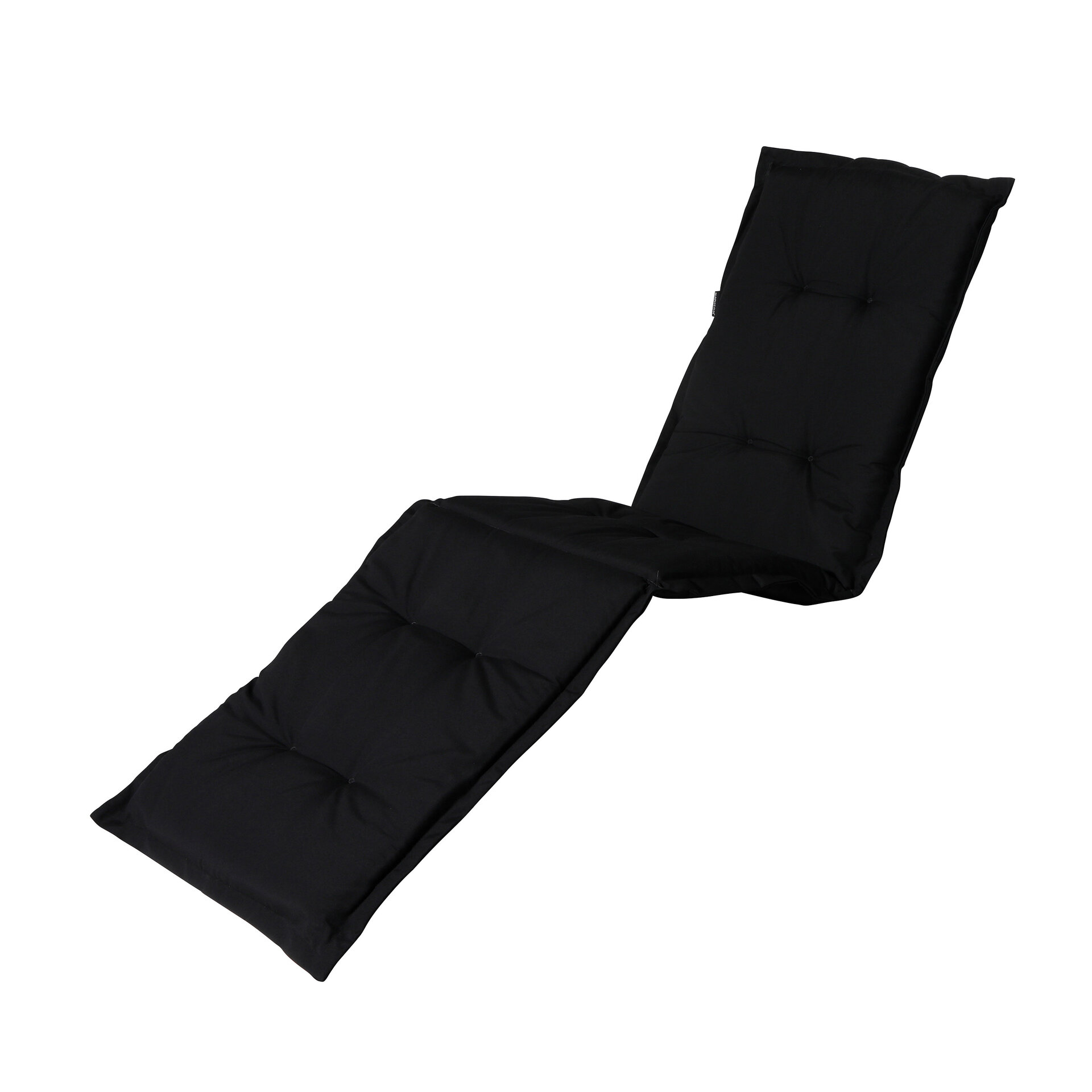 Ligbedkussen ca.200x65cm Panama black