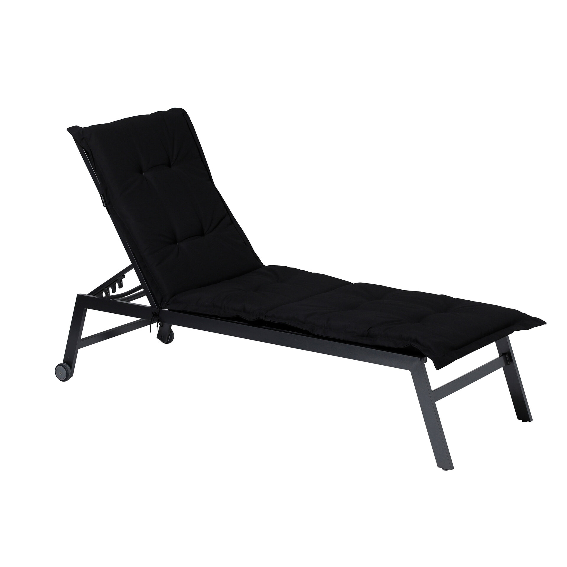 Ligbedkussen ca.200x65cm Panama black