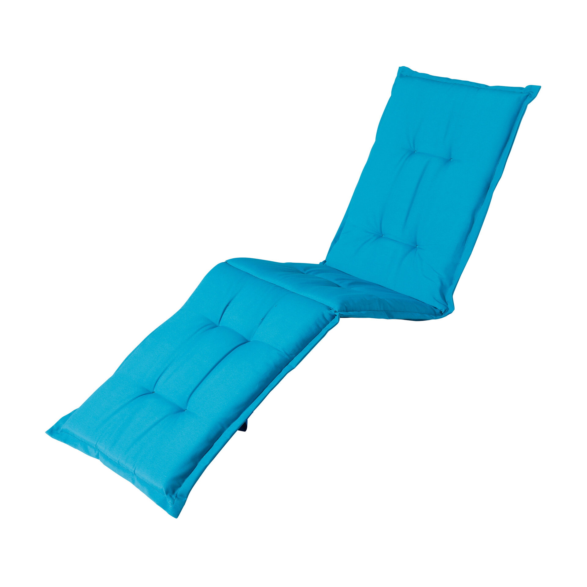 Ligbedkussen ca.200x65cm Panama aqua