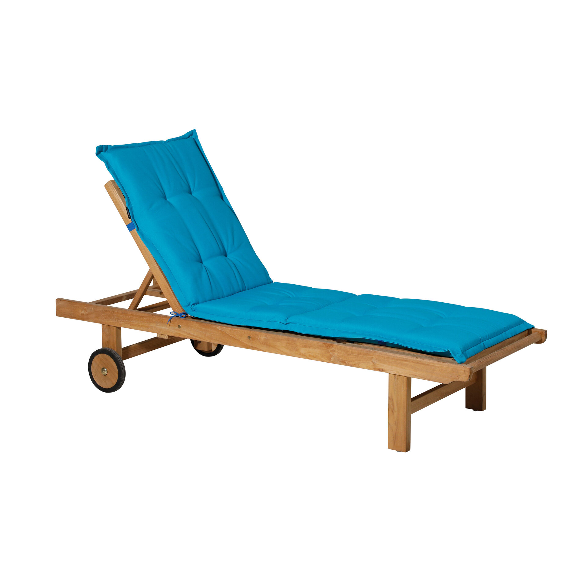 Ligbedkussen ca.200x65cm Panama aqua