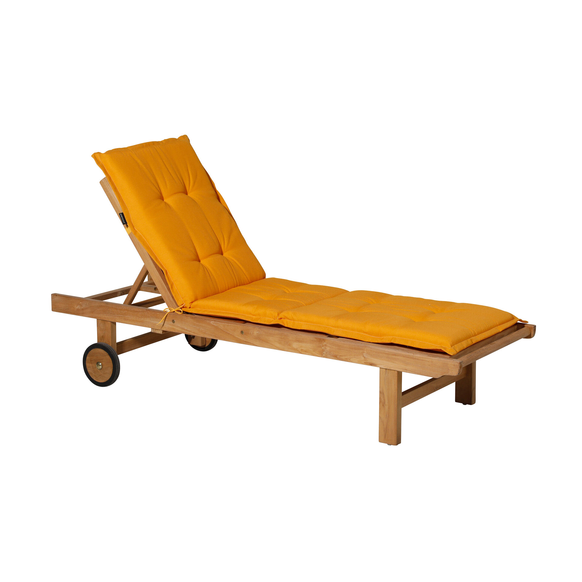 Ligbedkussen ca.200x65cm Panama golden glow
