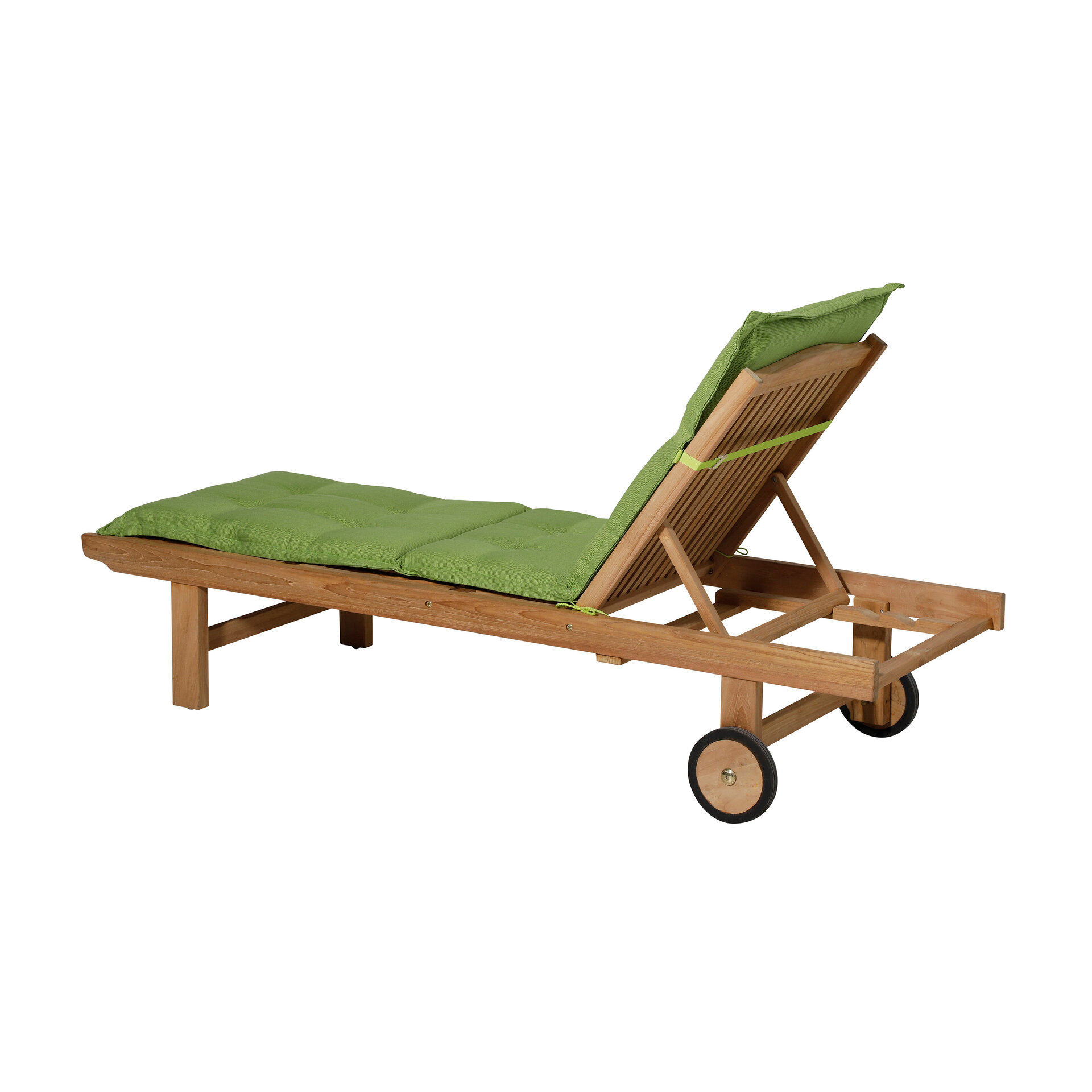 Ligbedkussen ca.200x65cm Rib lime