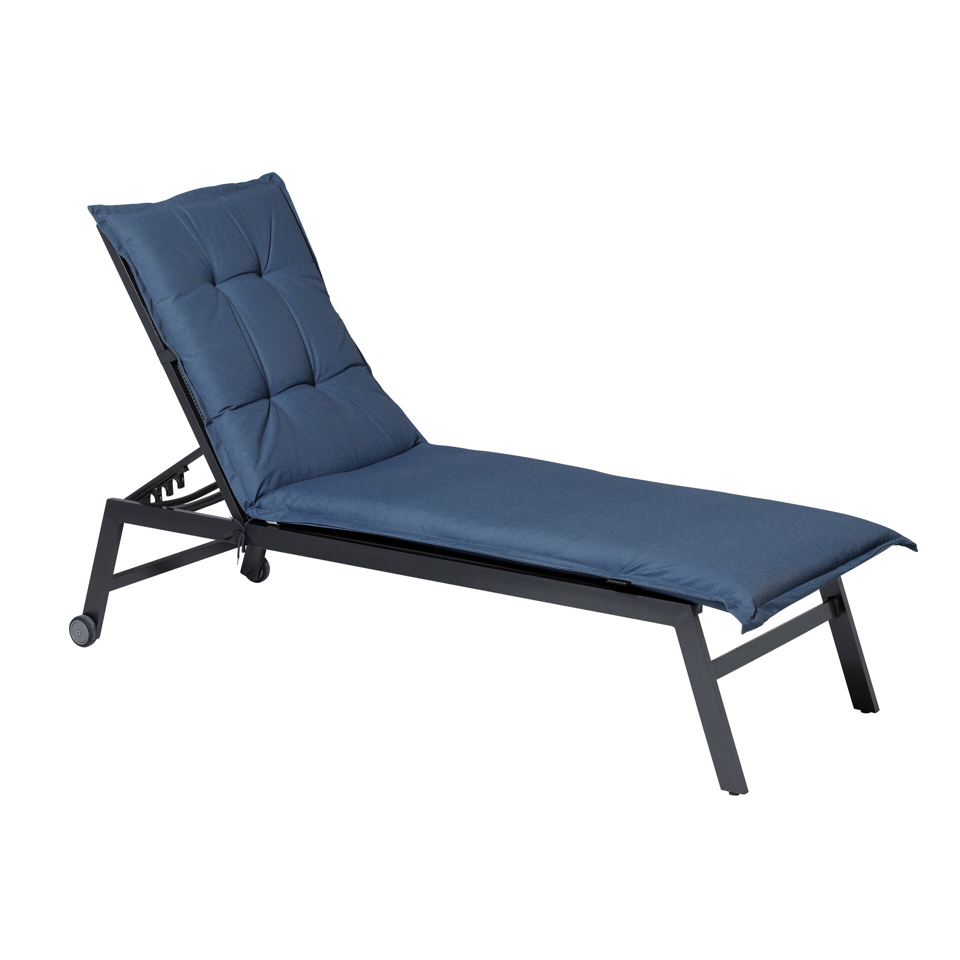 Ligbedkussen ca.200x65cm Outdoor Panama safier blue