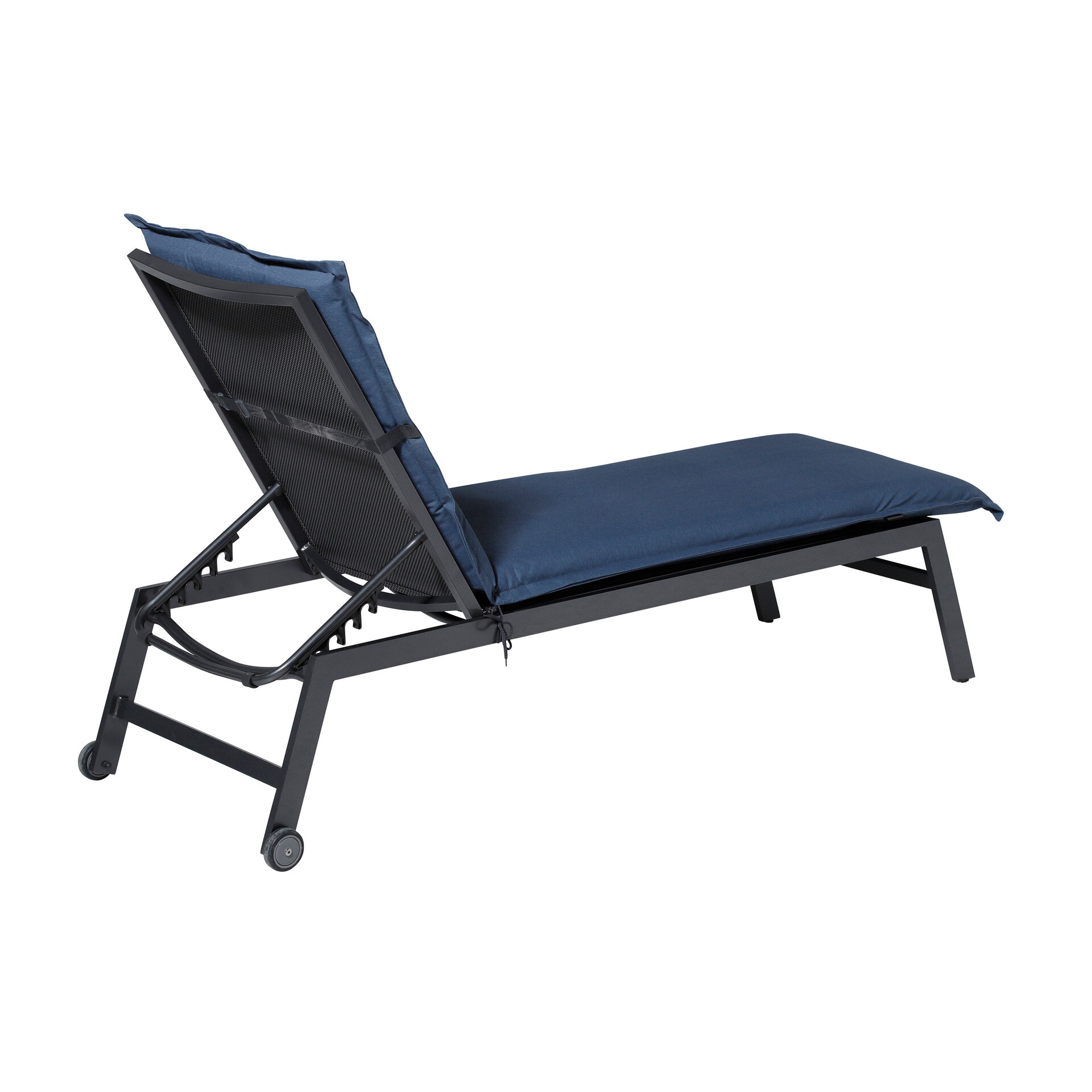 Ligbedkussen ca.200x65cm Outdoor Panama safier blue