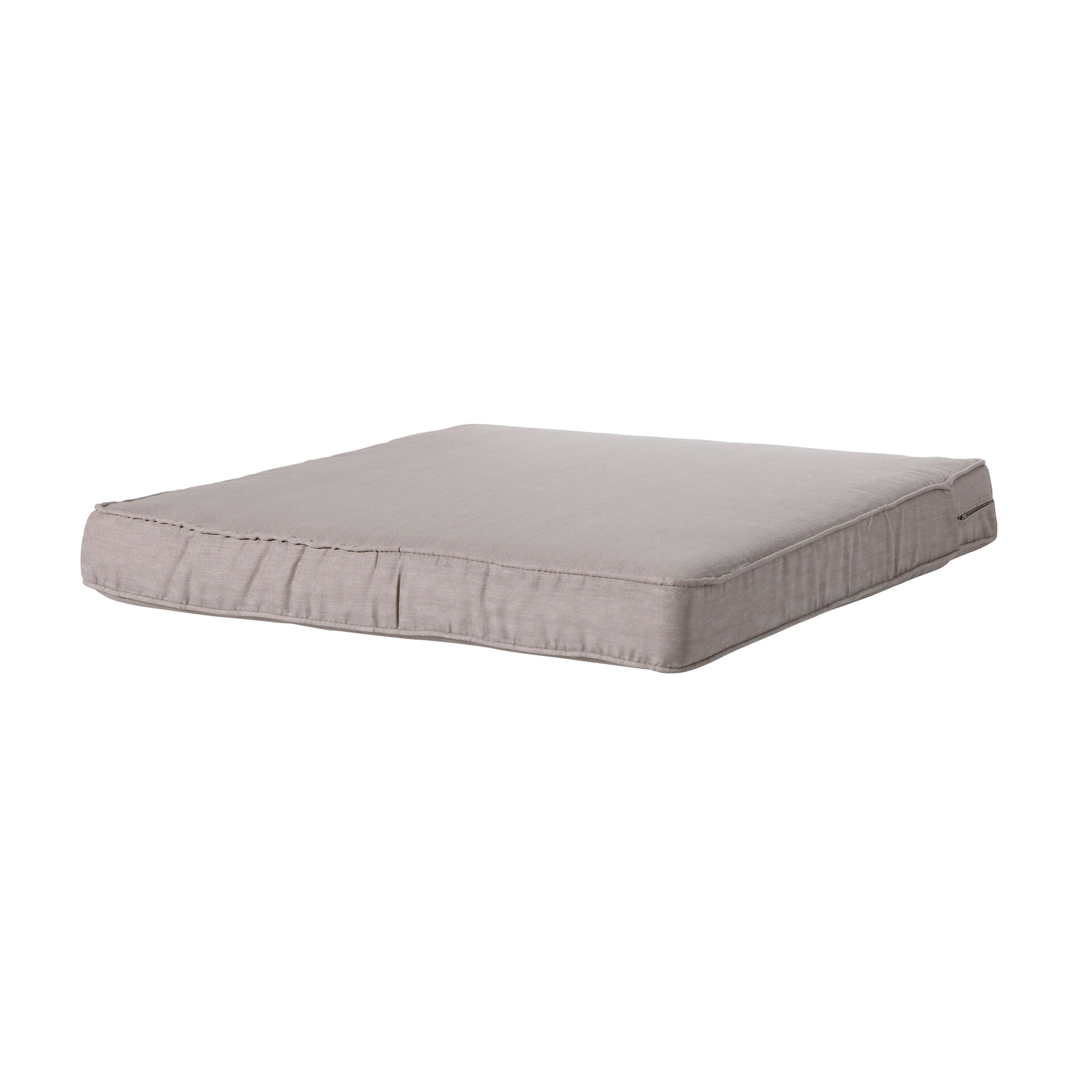 Lounge zit ca.60x60cm Basic taupe 2 stuks