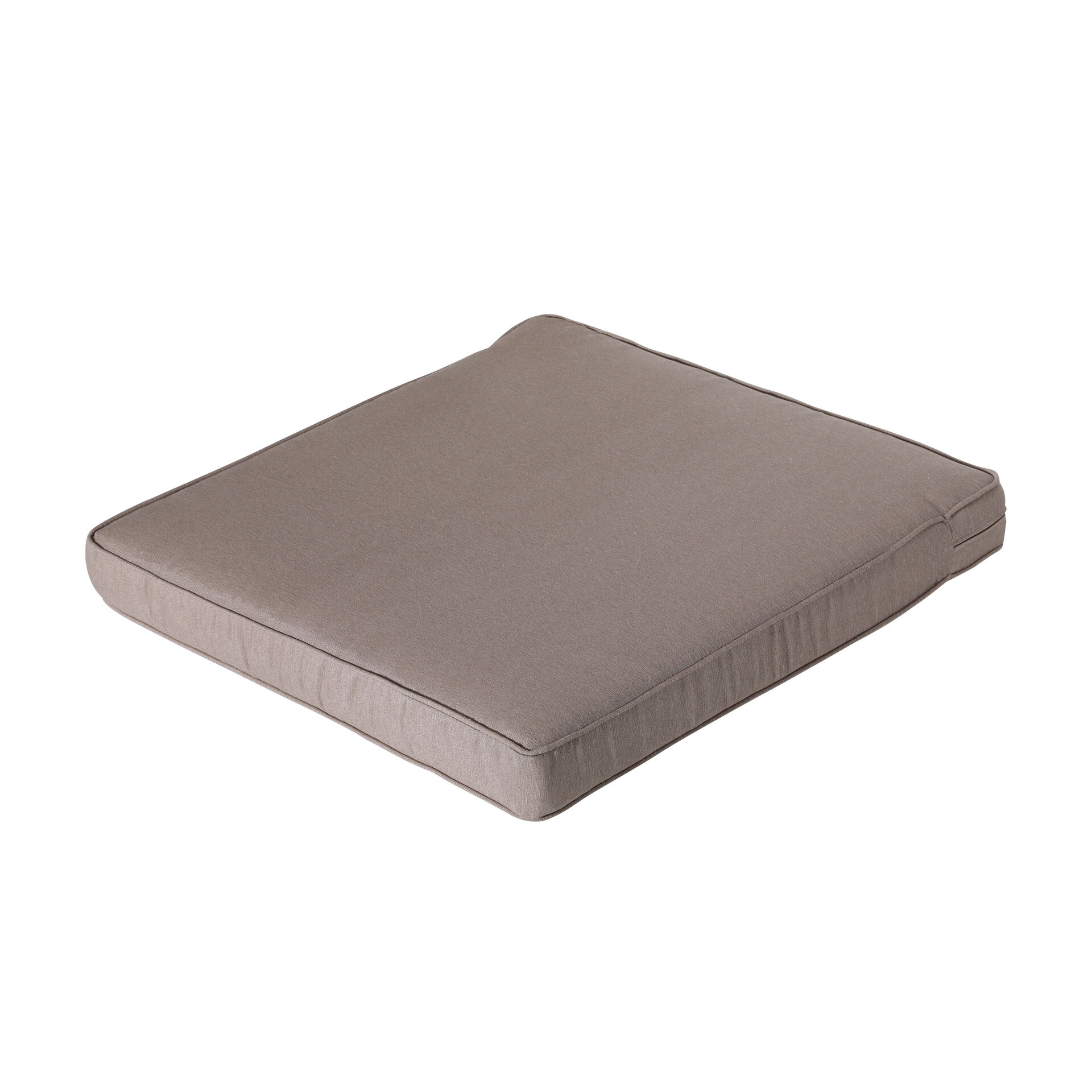 Lounge luxe ca.60x60cm Panama taupe 2 stuks