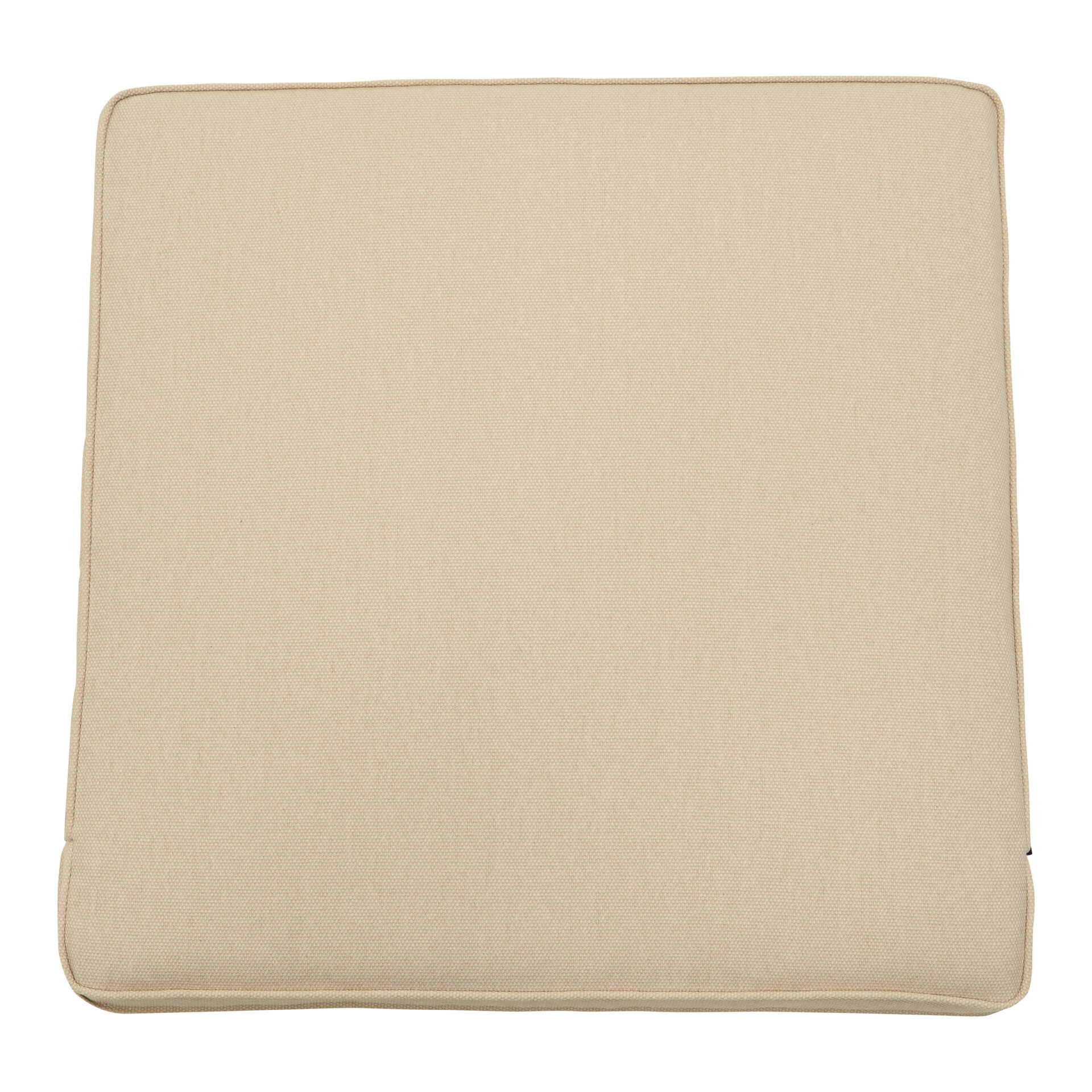 Lounge luxe ca.60x60cm Beige canvas eco+ 2 stuks