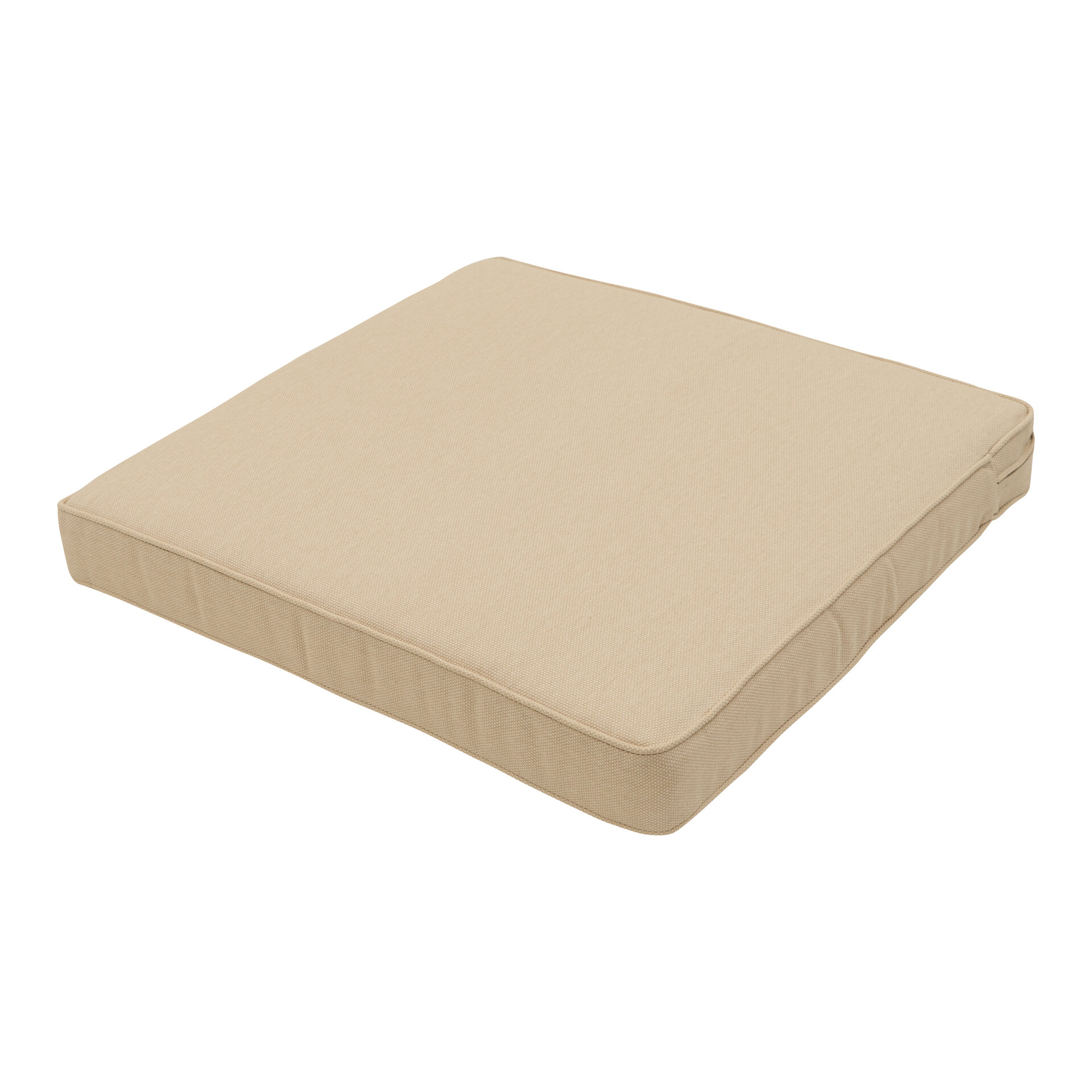 Lounge luxe ca.60x60cm Beige canvas eco+ 2 stuks