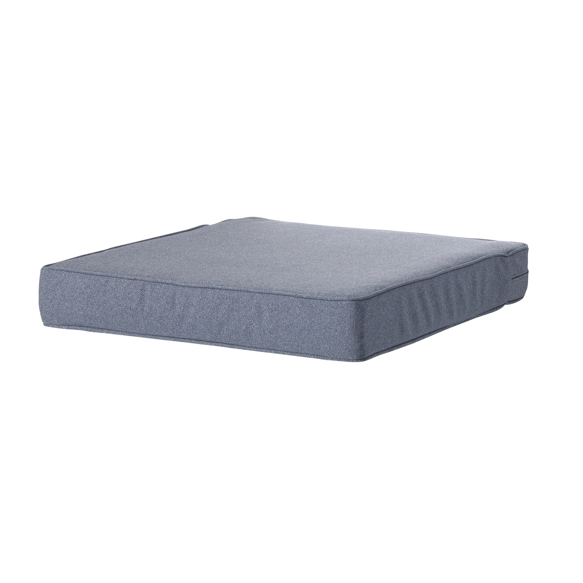 Lounge zitkussen ca.60x60cm Outdoor Manchester denim grey 2 stuks