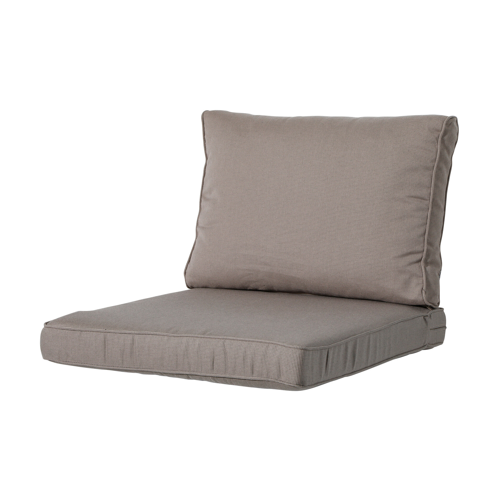 Lounge luxe ca.73x73cm Rib liver 2 stuks