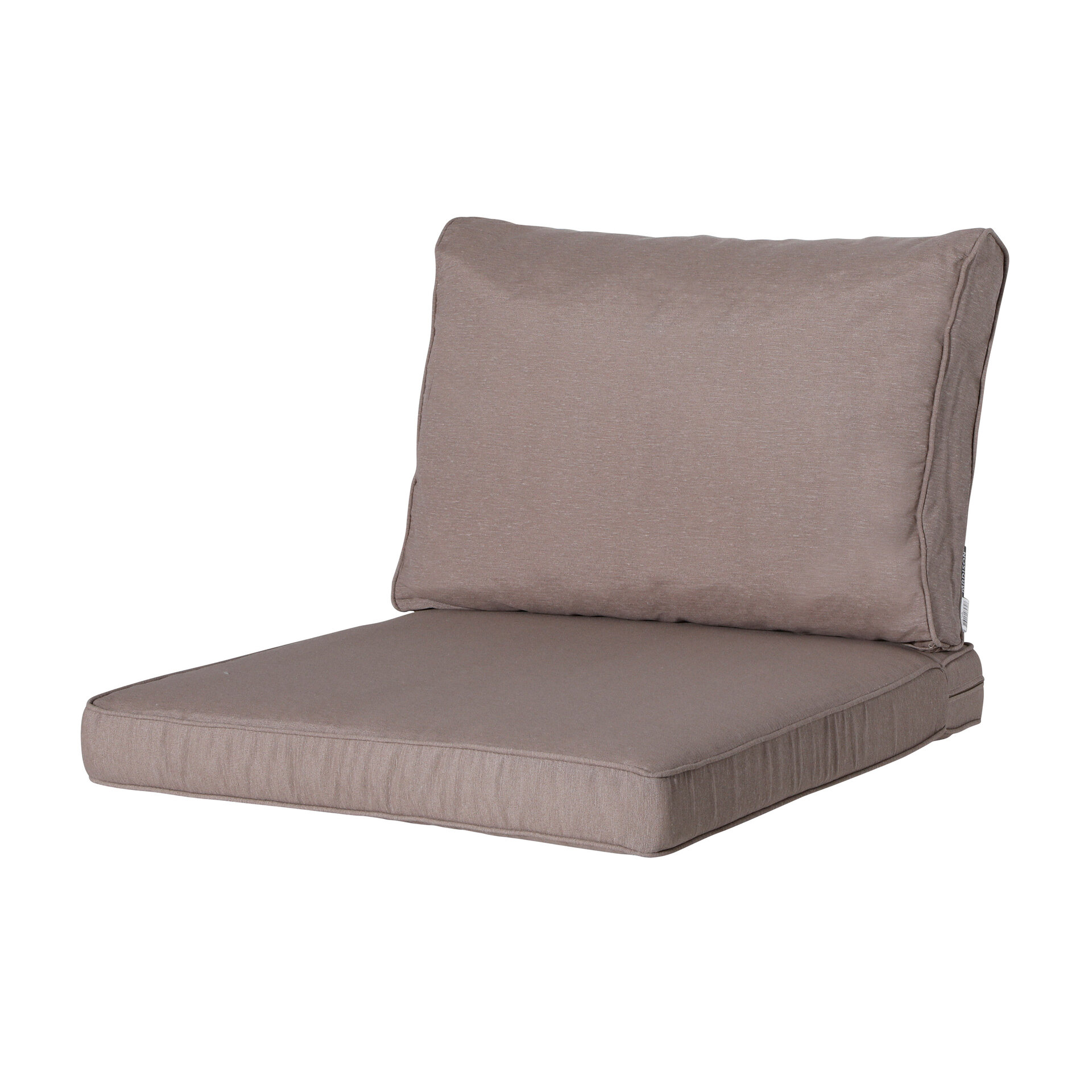 Lounge rug soft ca.40x60cm Panama taupe 2 stuks