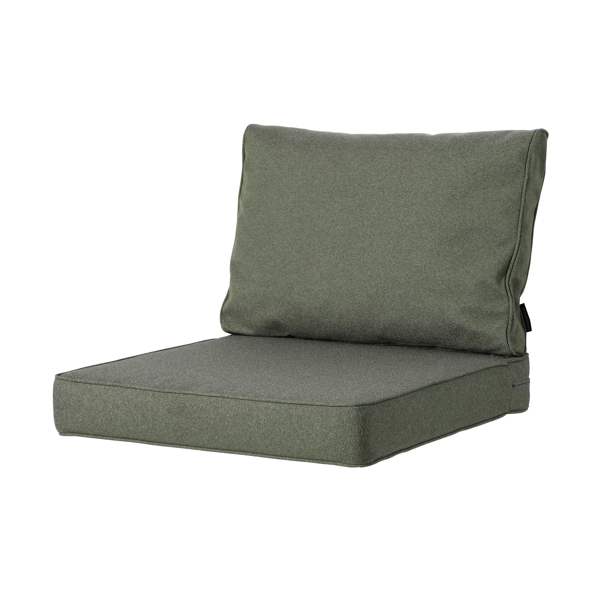 Lounge rugkussen ca.40x60cm Outdoor Manchester green 2 stuks