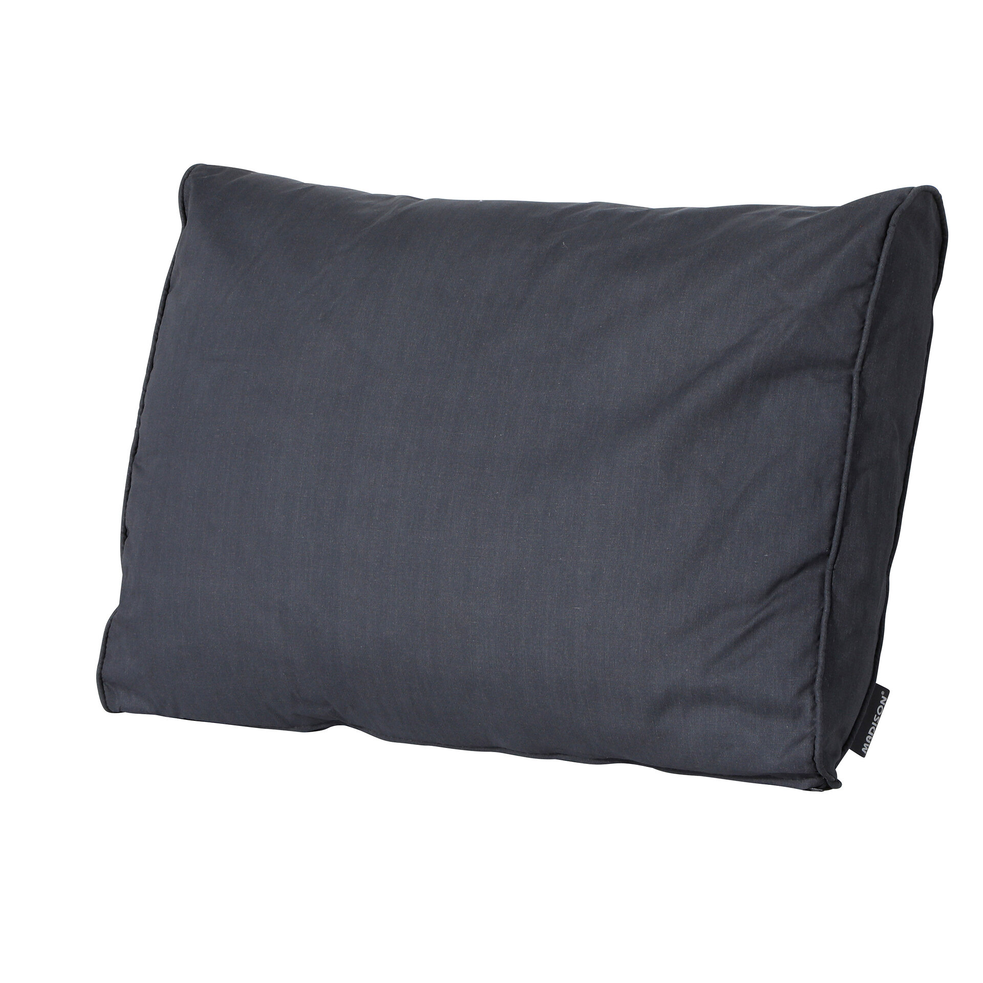 Lounge rug ca.40x73cm Basic black 2 stuks