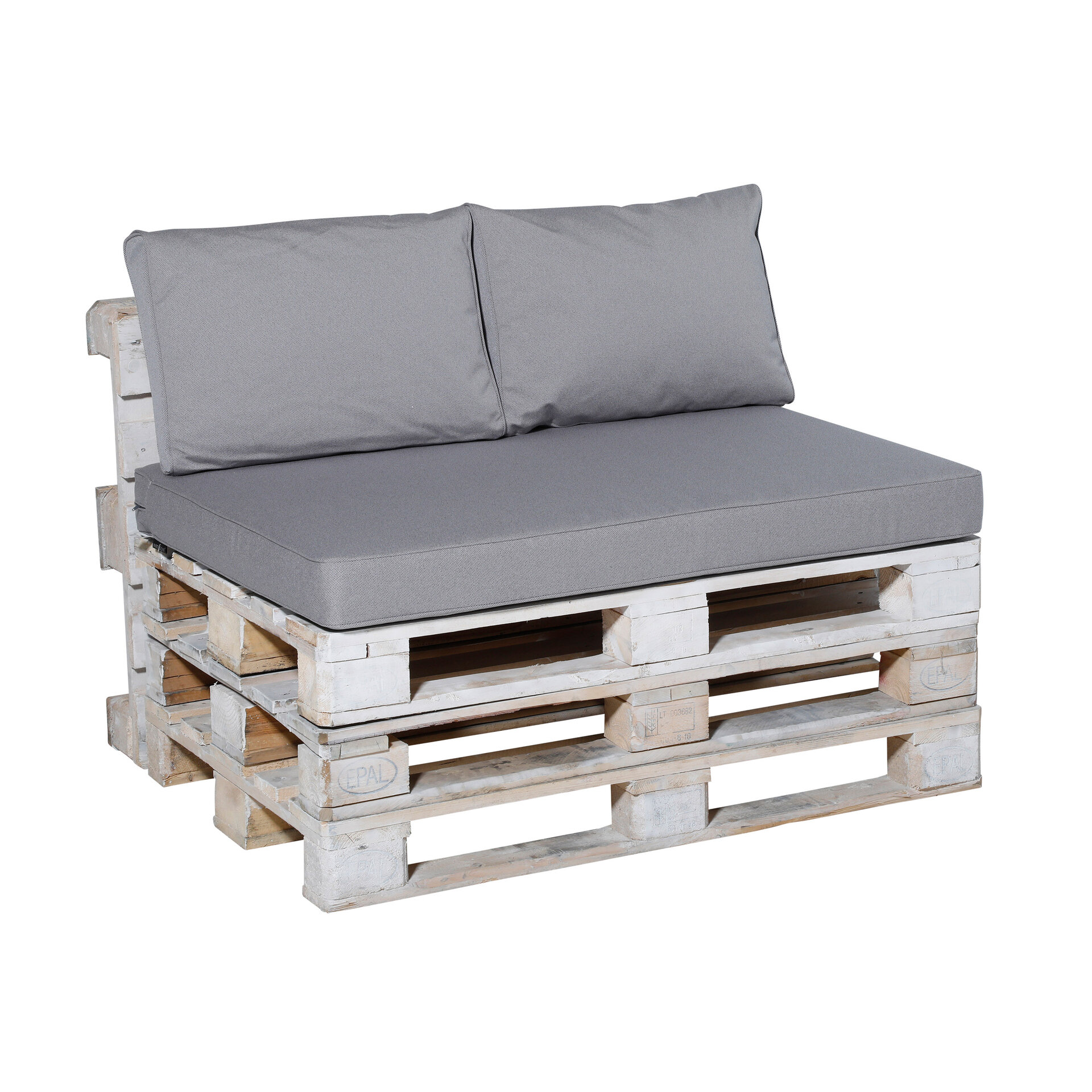Lounge palletkussen ca.120x80cm Outd Manchester light grey