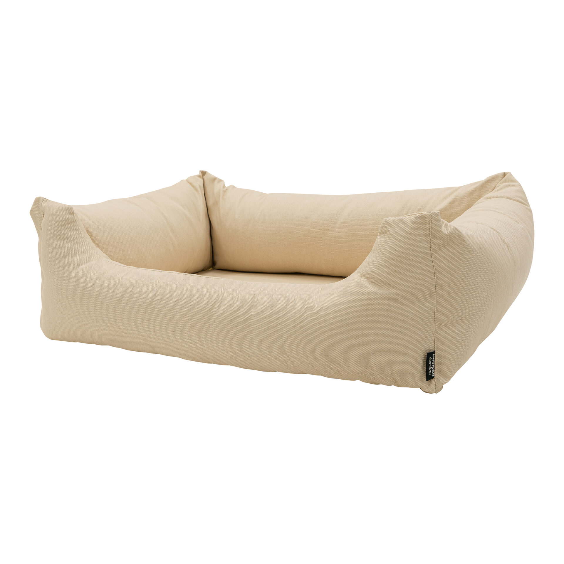 Hondenmand ca.100x80x25cm Beige canvas eco+