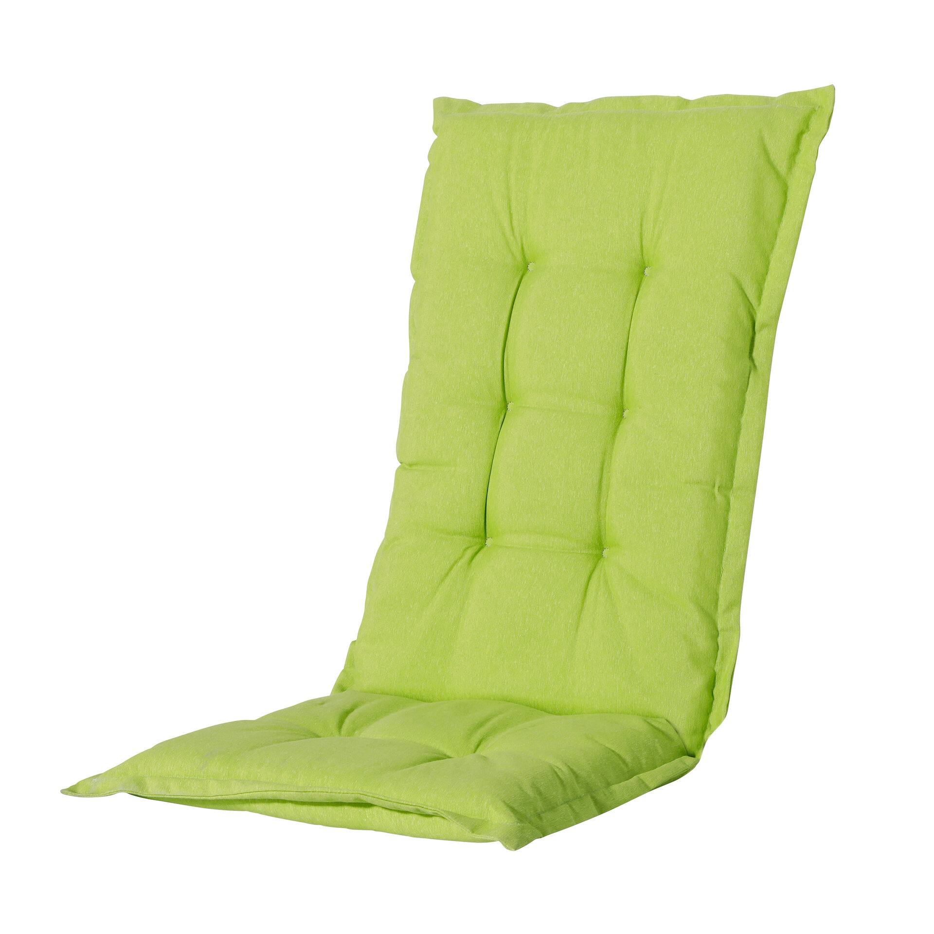 Kussen lage rug ca.105x50cm Panama lime 2 stuks