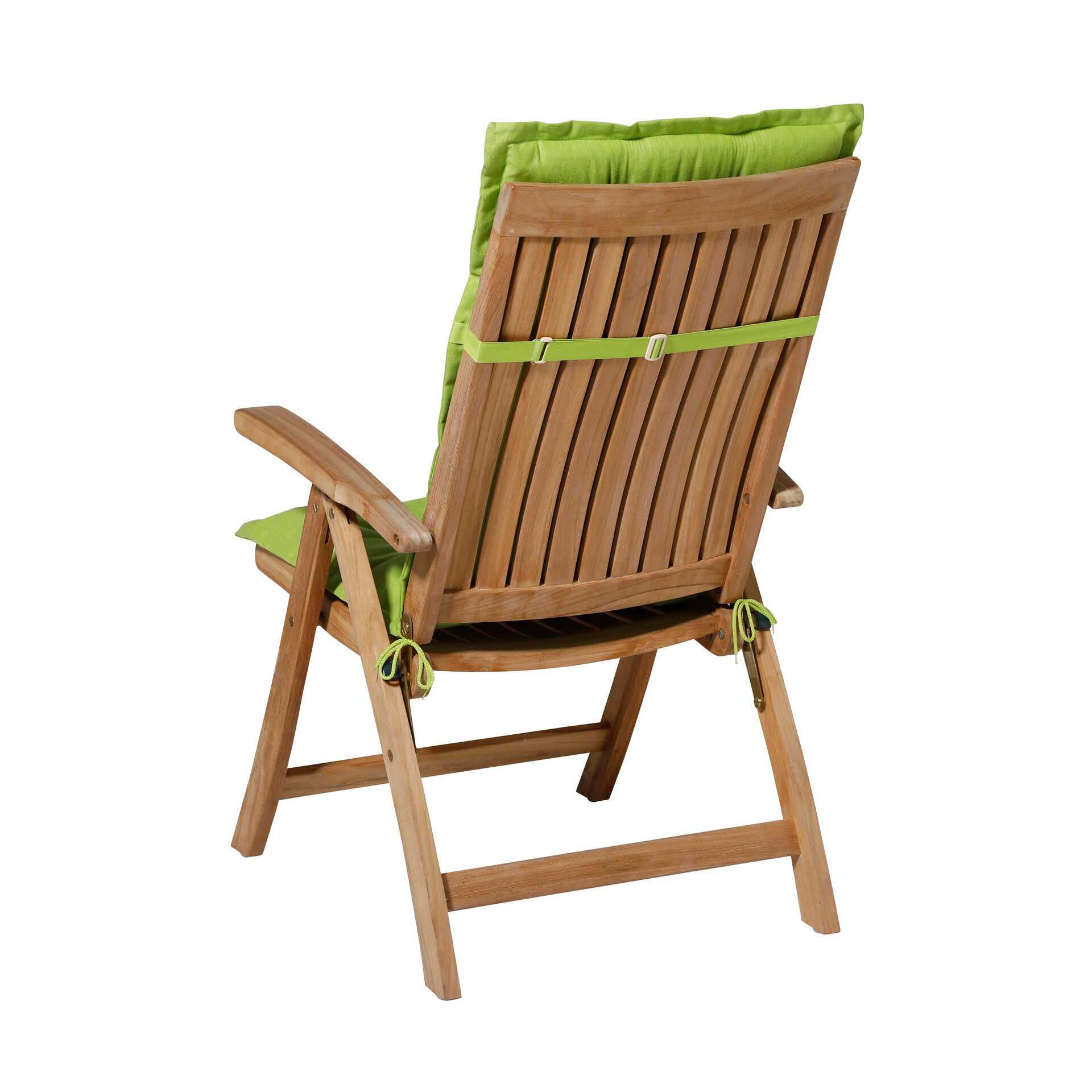 Kussen lage rug ca.105x50cm Panama lime 2 stuks
