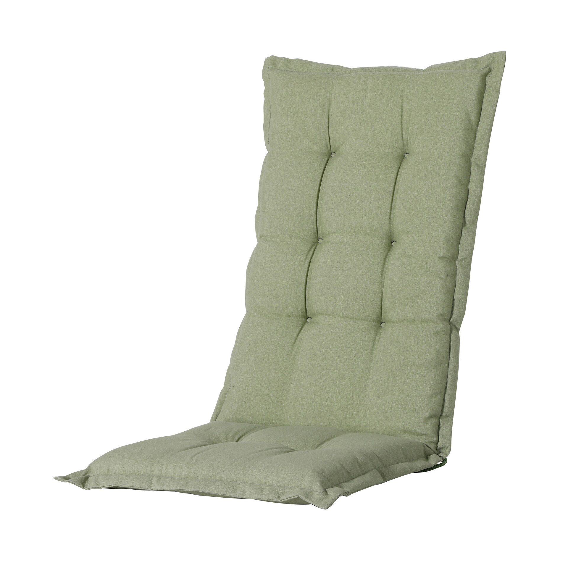 Kussen lage rug ca.105x50cm Panama sage 2 stuks