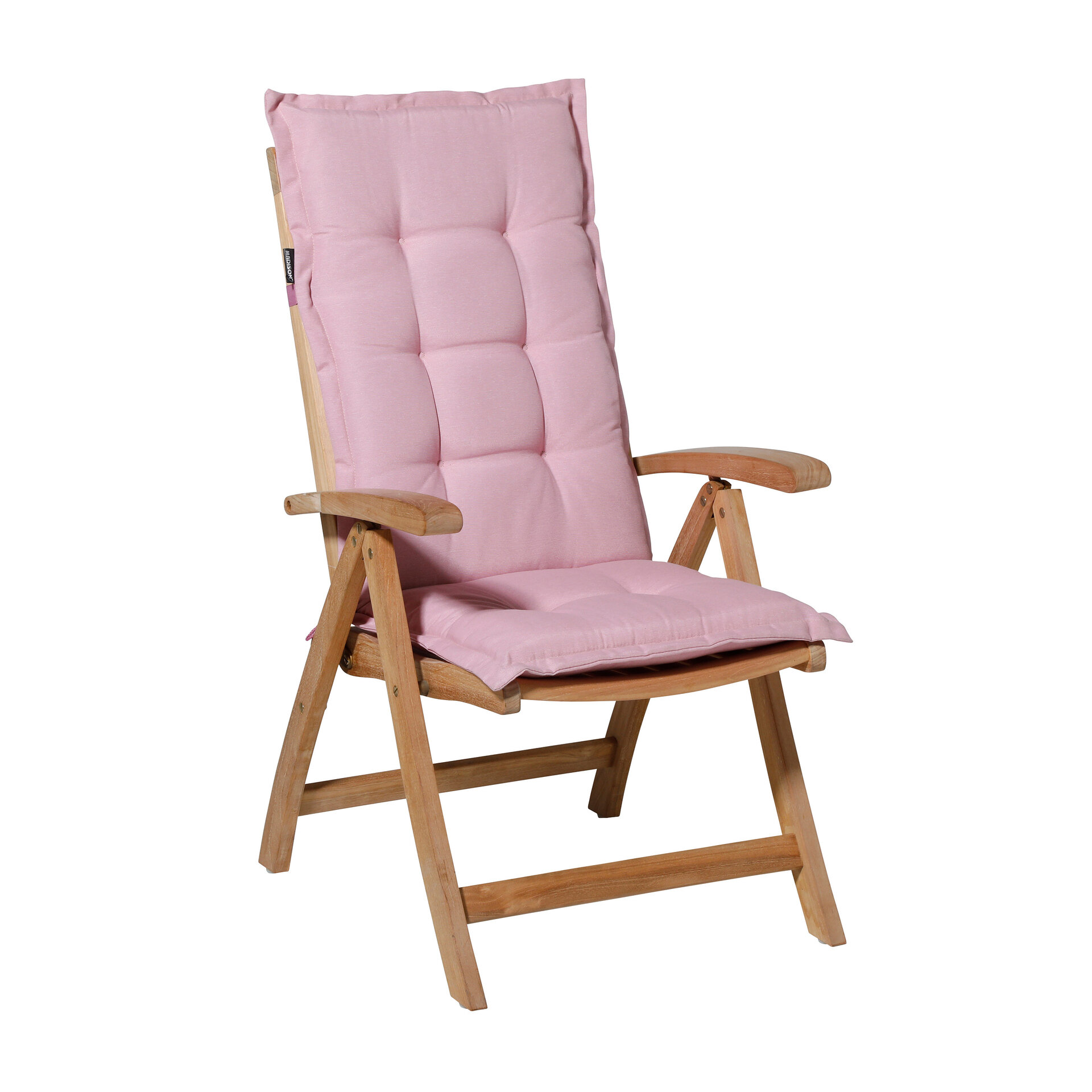 Kussen lage rug ca.105x50cm Panama soft pink 2 stuks