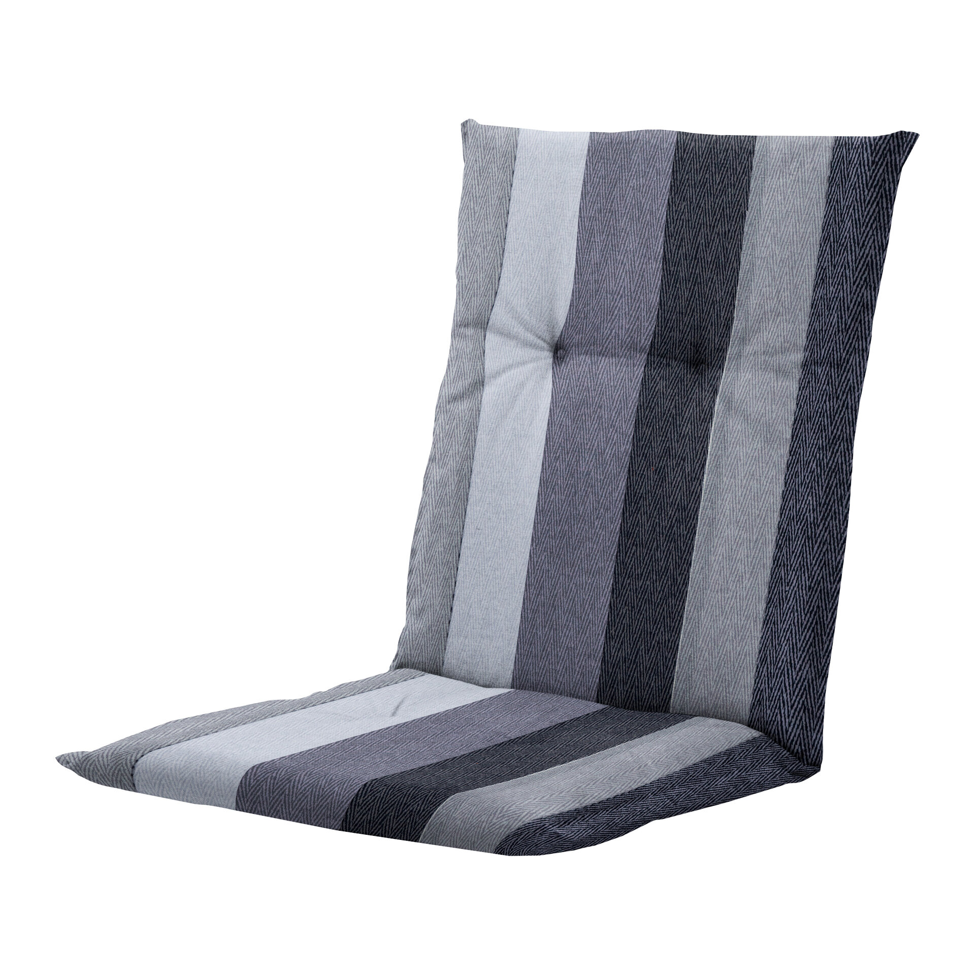 Kussen lage rug ca.105x50cm Victoria grey 2 stuks