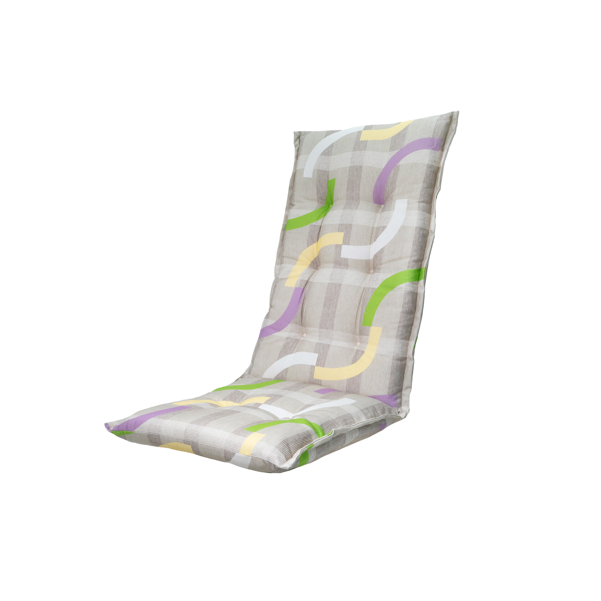 Kussen hoge rug ca.123x50cm Tess purple 2 stuks