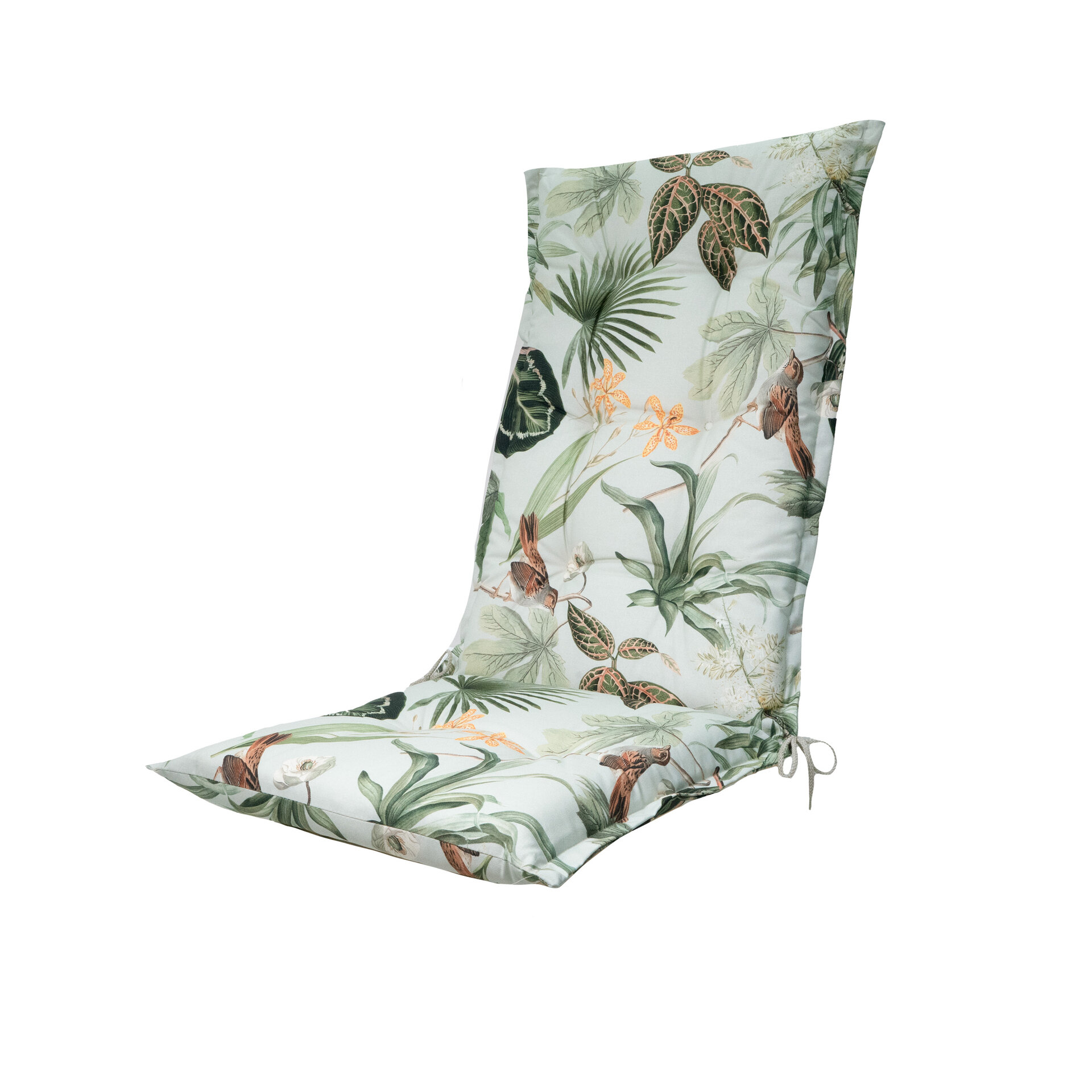 Kussen hoge rug ca.123x50cm Outdoor+ Grasse green 2 stuks