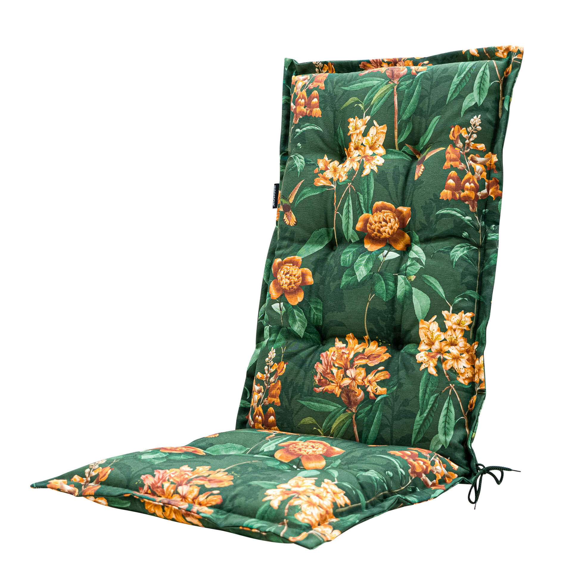 Kussen hoge rug ca.123x50cm Lua green 2 stuks