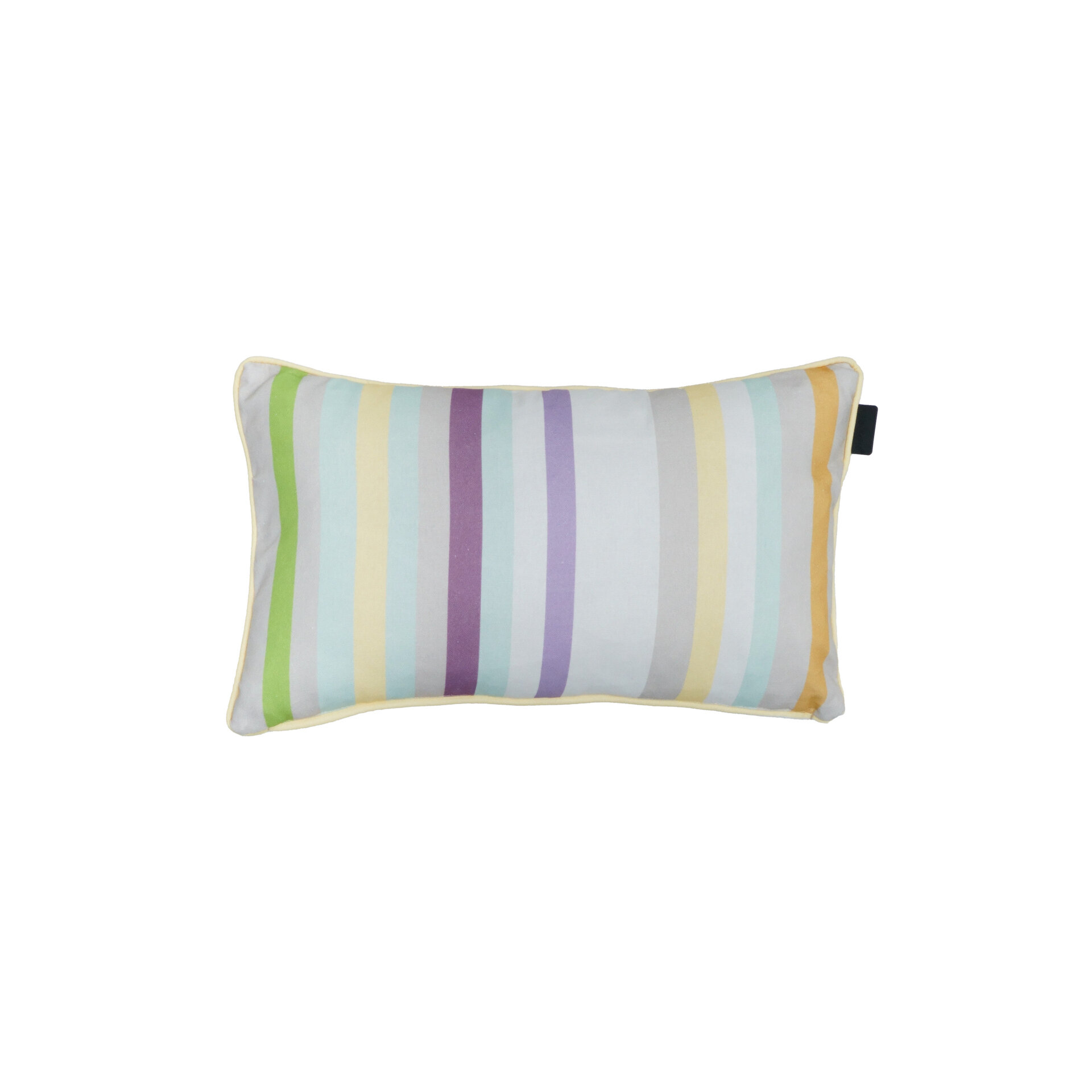 Sierkussen paspel ca.30x50cm Righe purple 2 stuks