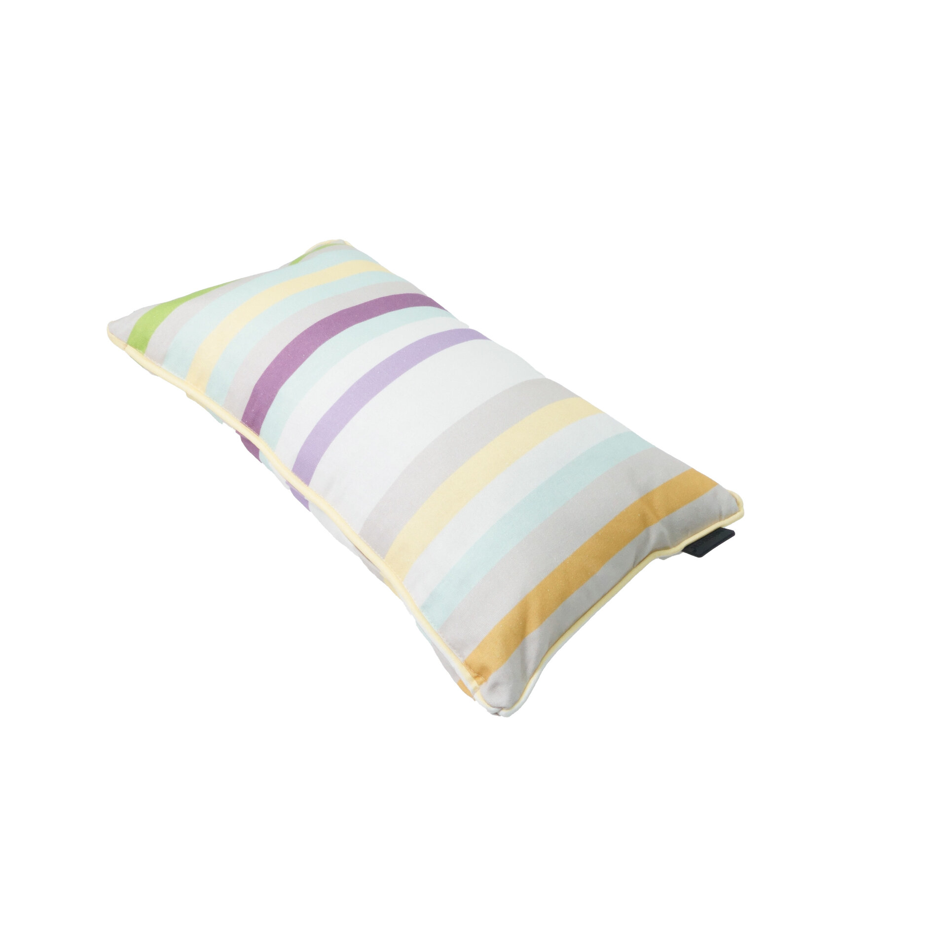 Sierkussen paspel ca.30x50cm Righe purple 2 stuks