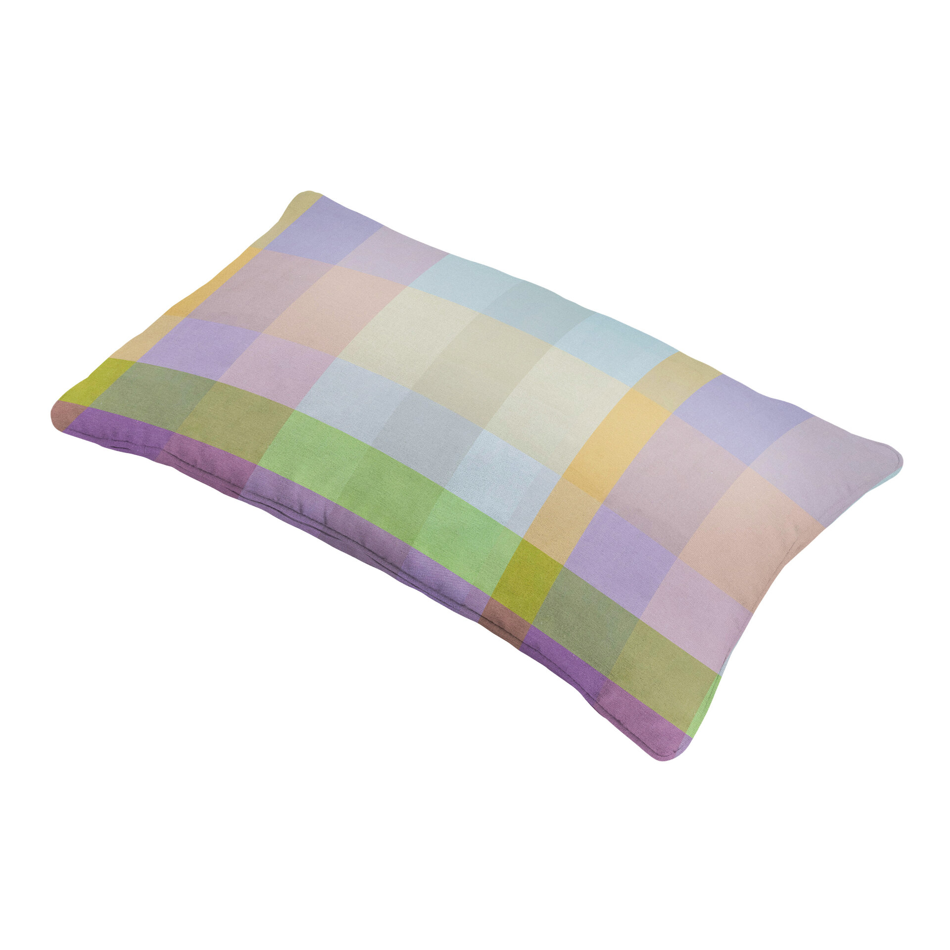 Sierkussen paspel ca.30x50cm Sya purple 2 stuks