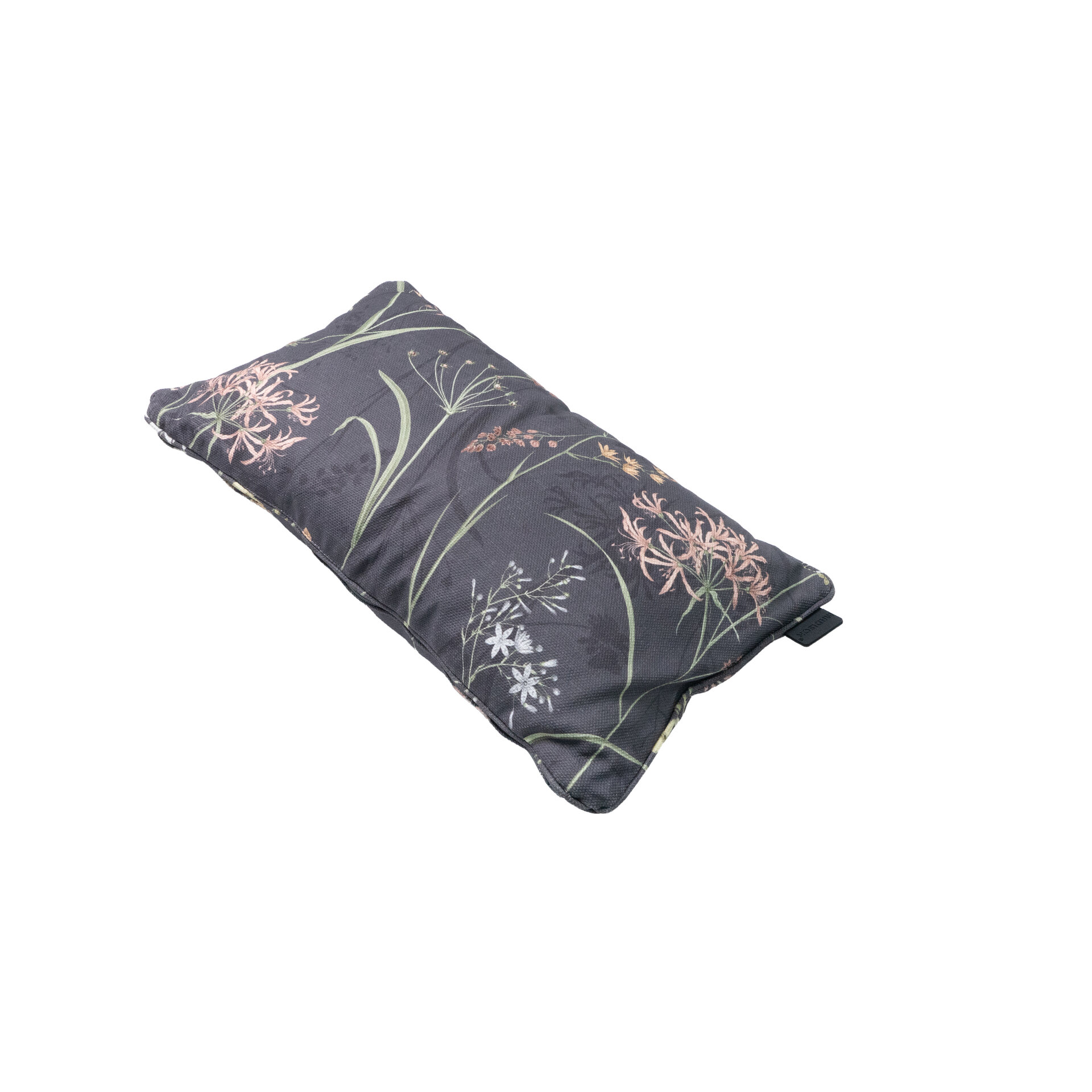 Sierkussen paspel ca.30x50cm Donna grey canvas eco+ 2 stuks