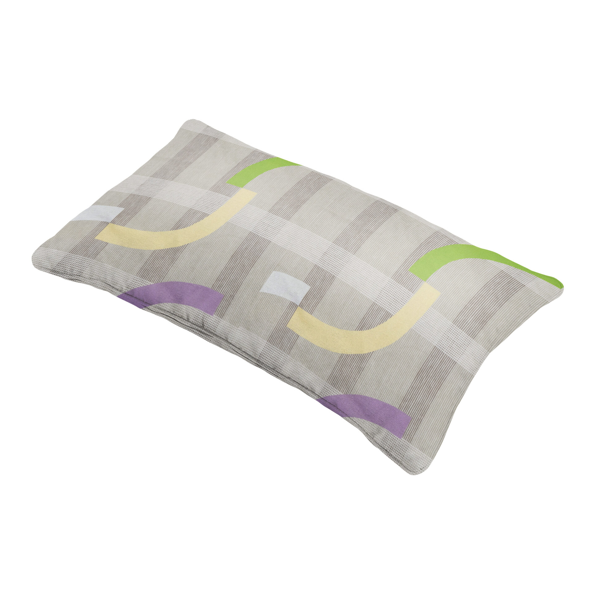 Sierkussen paspel ca.30x50cm Tess purple 2 stuks