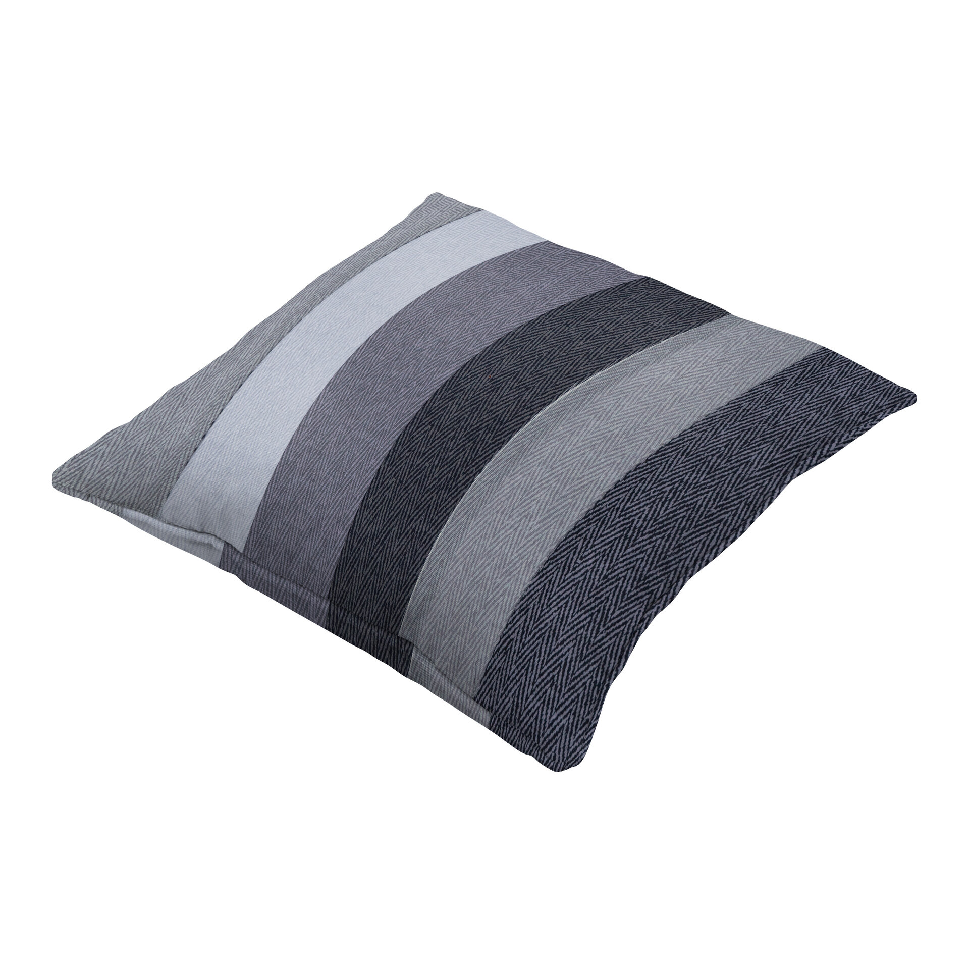 Sierkussen paspel ca.50x50cm Victoria grey 2 stuks