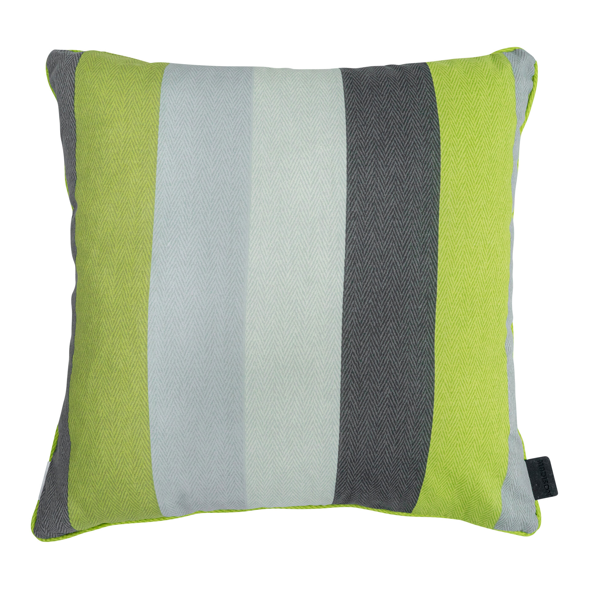 Sierkussen paspel ca.50x50cm Victoria green 2 stuks