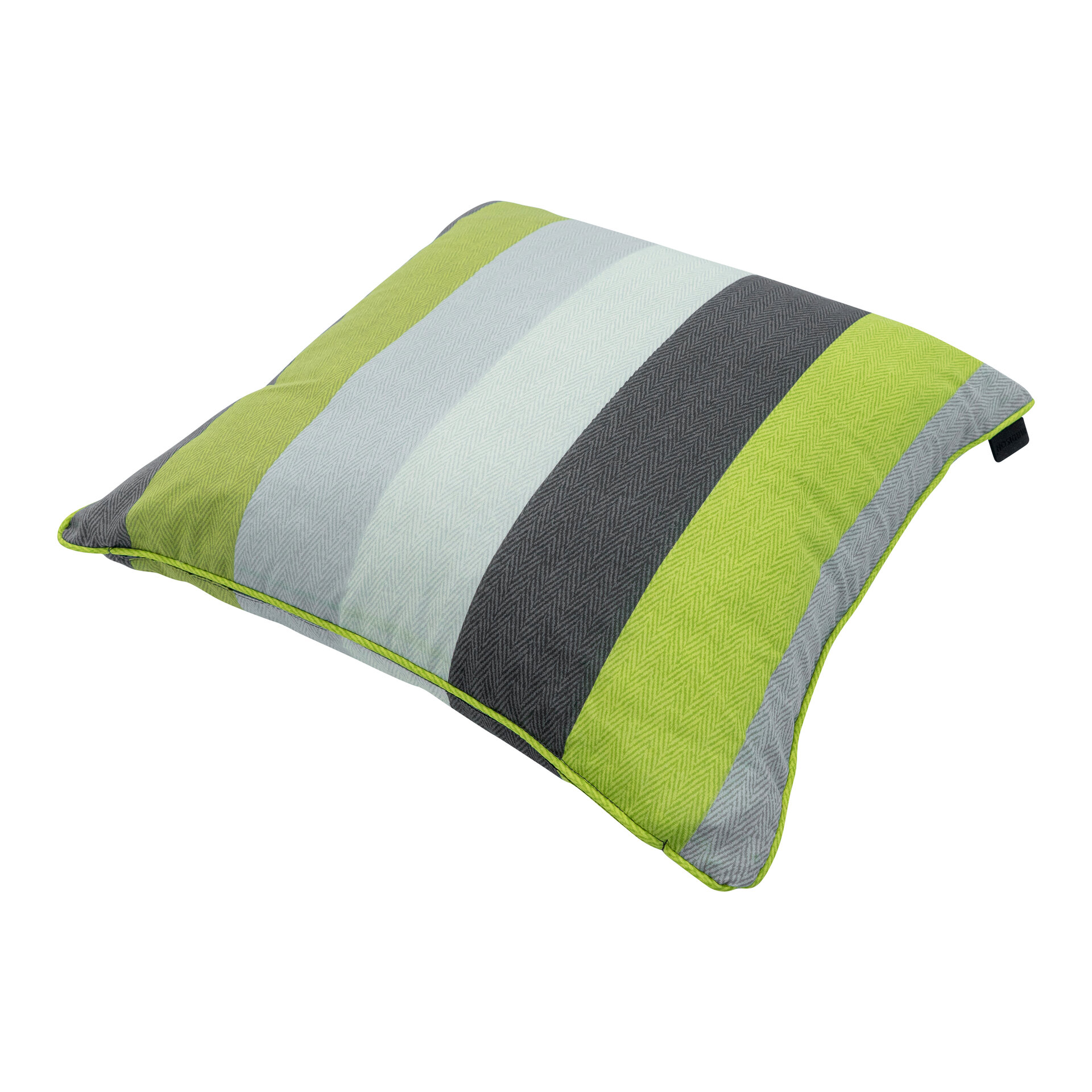 Sierkussen paspel ca.50x50cm Victoria green 2 stuks