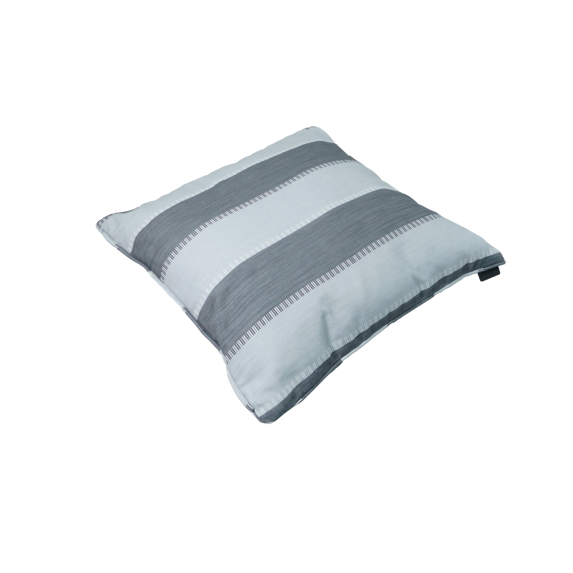 Sierkussen paspel ca.50x50cm Banda grey 2 stuks