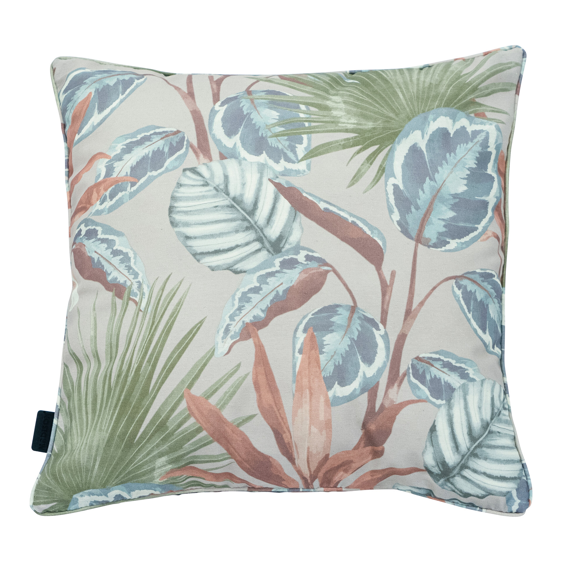 Sierkussen paspel ca.50x50cm Outdoor+ Cala natural 2 stuks