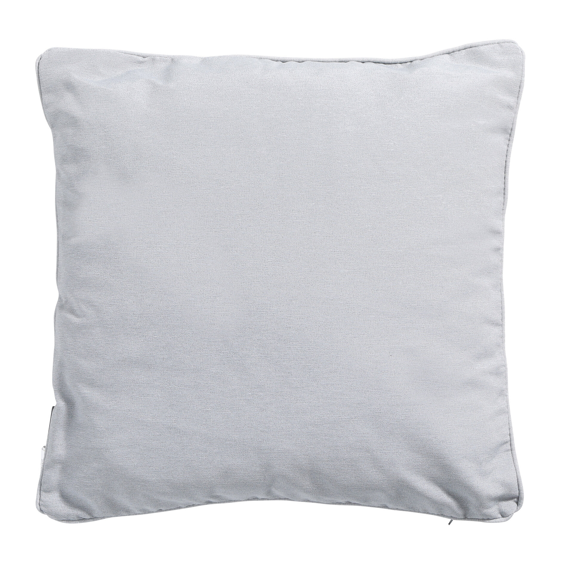 Sierkussen paspel ca.60x60cm Panama light grey 2 stuks