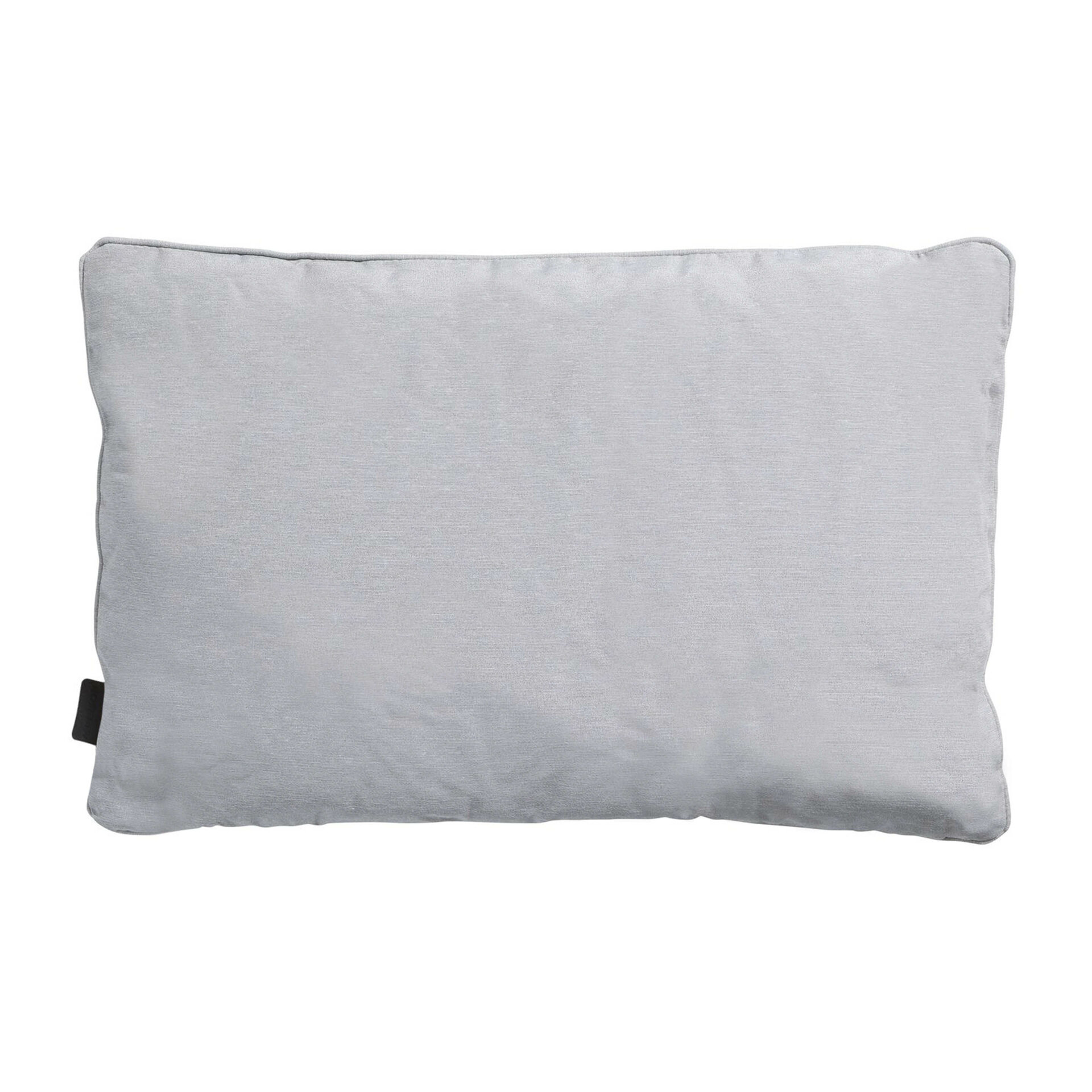 Sierkussen paspel ca.40x60cm Panama light grey 2 stuks