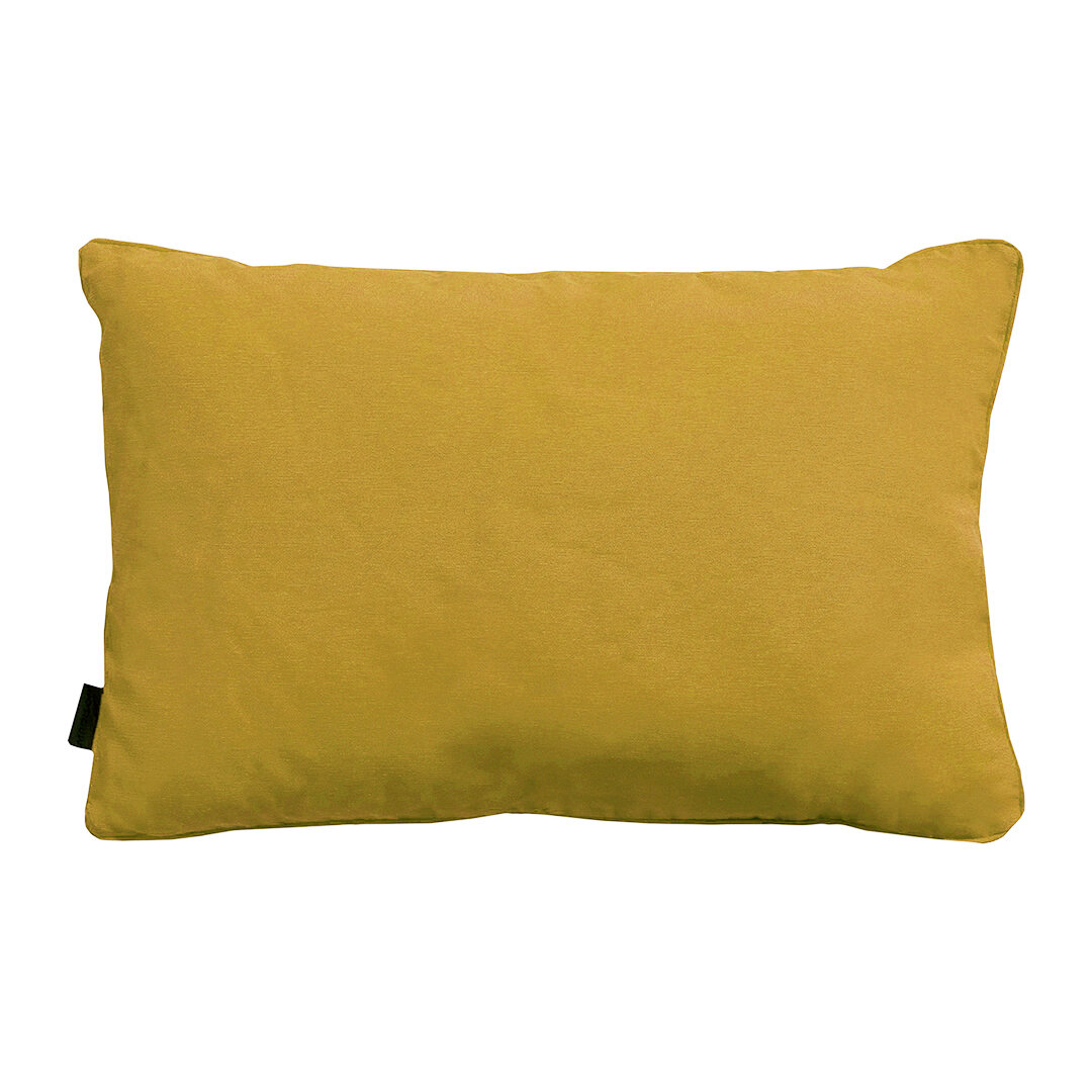 Sierkussen paspel ca.40x60cm Panama mustard 2 stuks