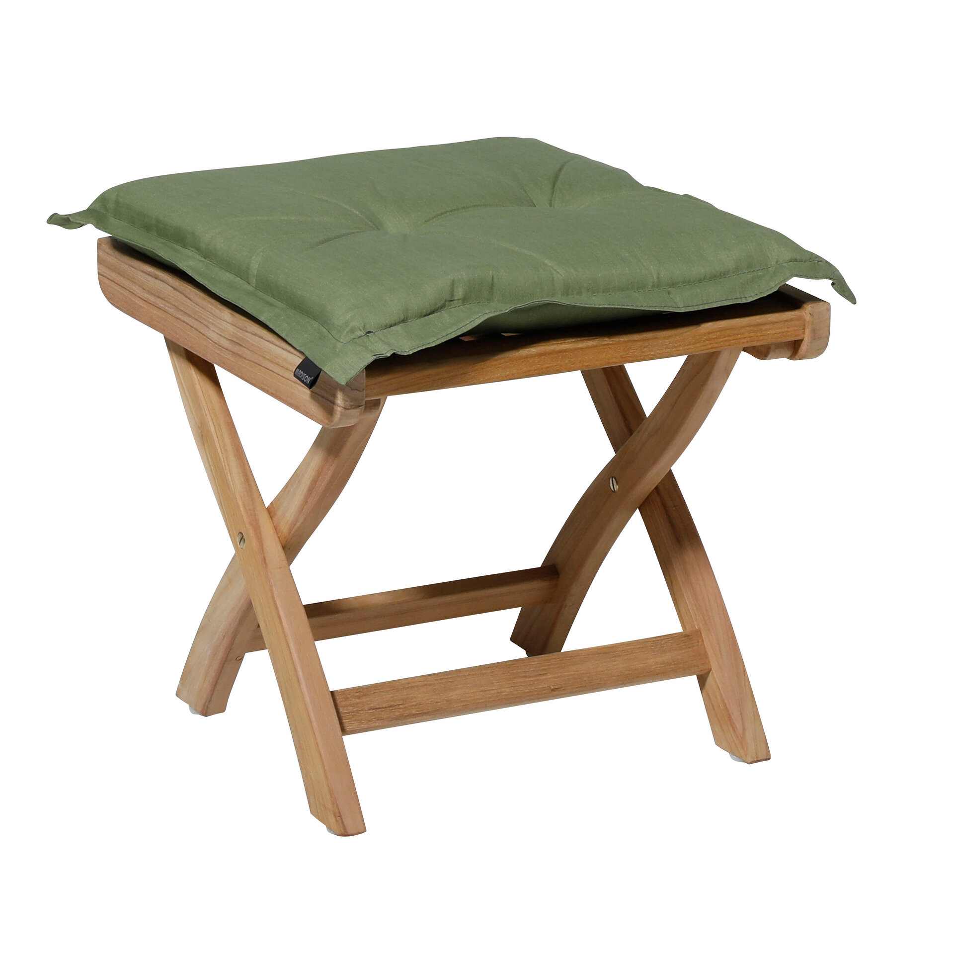 Zit universeel ca.50x50cm Basic green 2 stuks