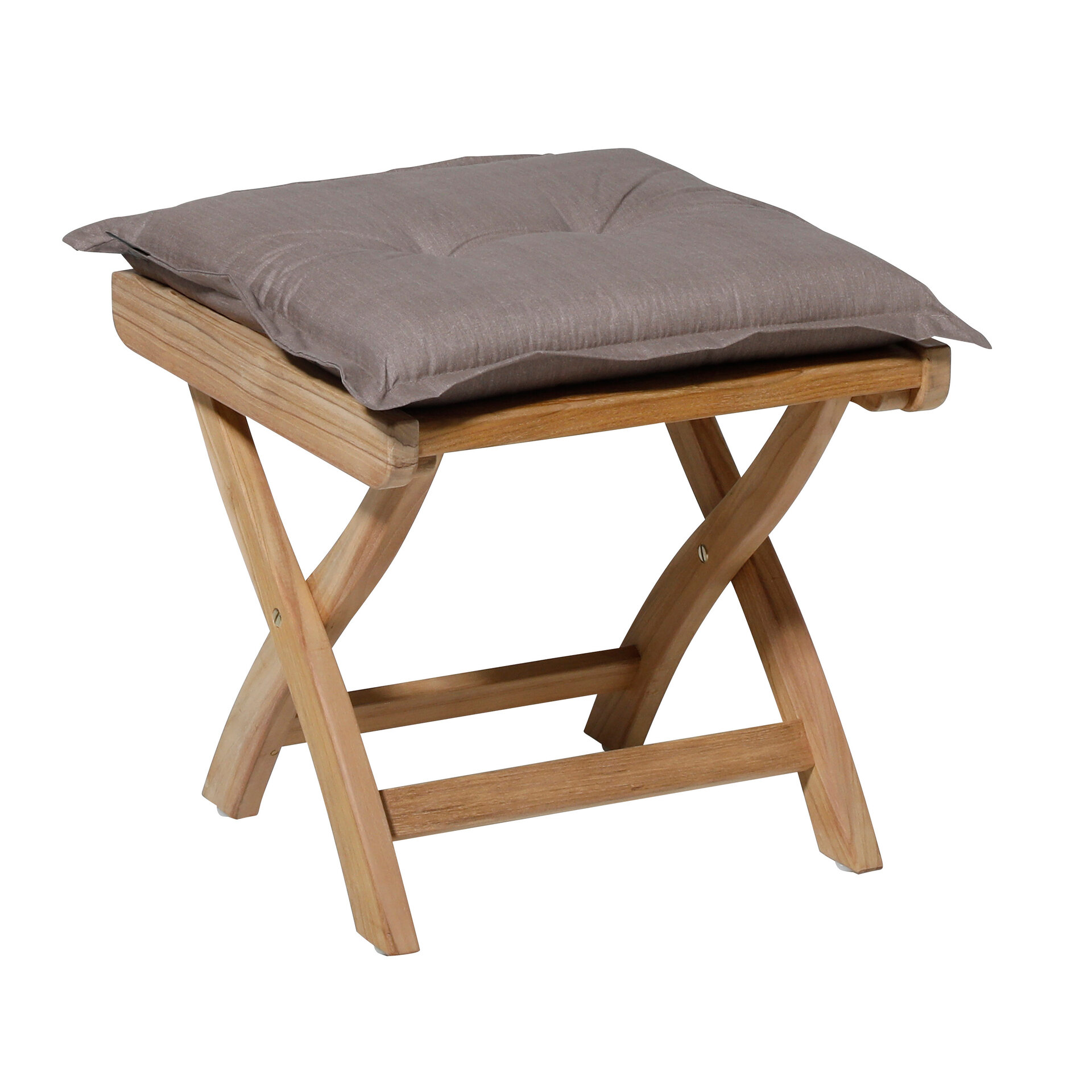 Zit universeel ca.50x50cm Basic taupe 2 stuks