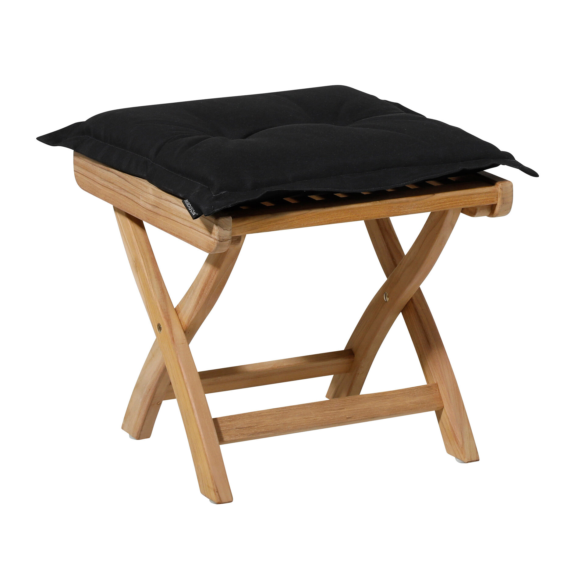 Zit universeel ca.50x50cm Basic black 2 stuks