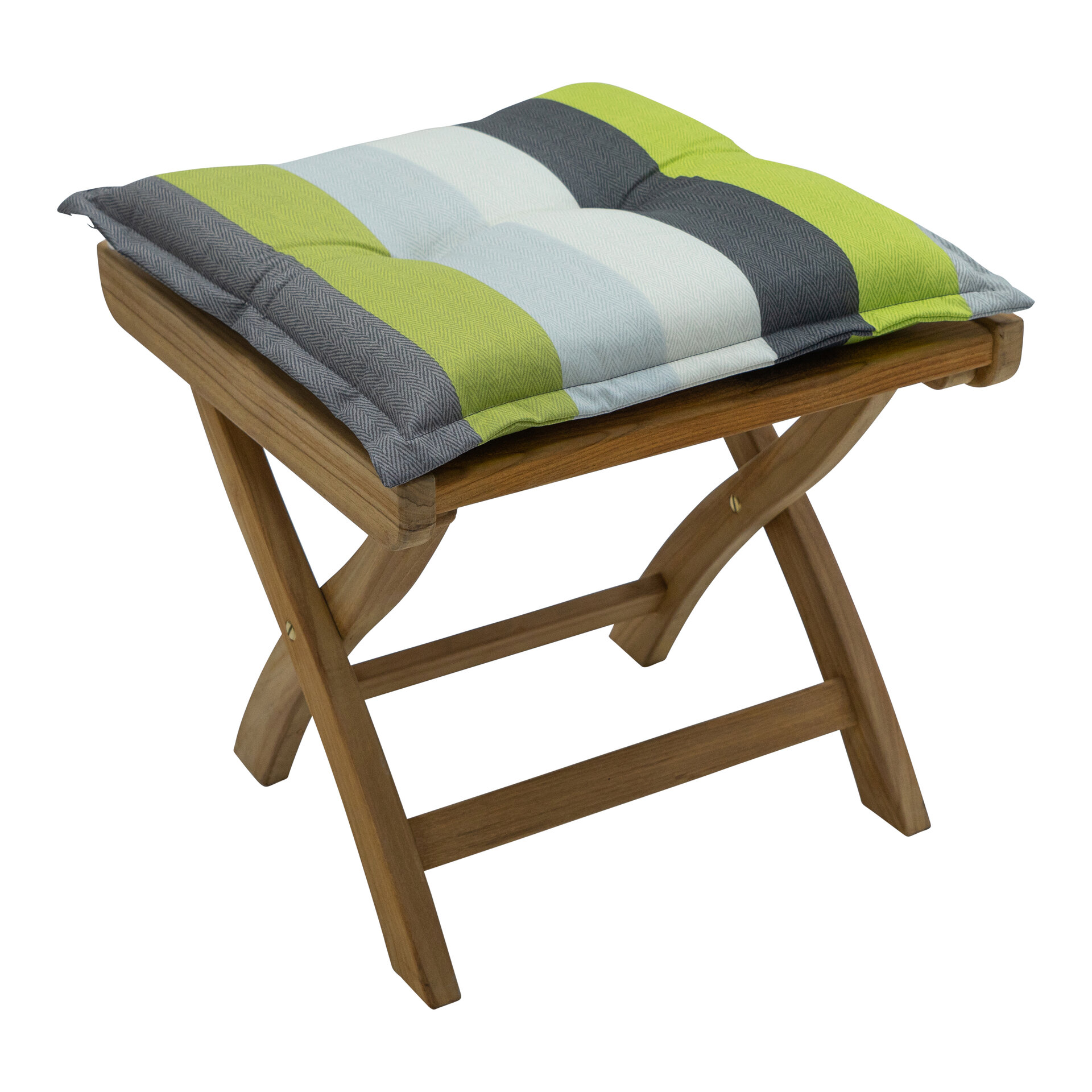 Zit universeel ca.50x50cm Victoria green 2 stuks